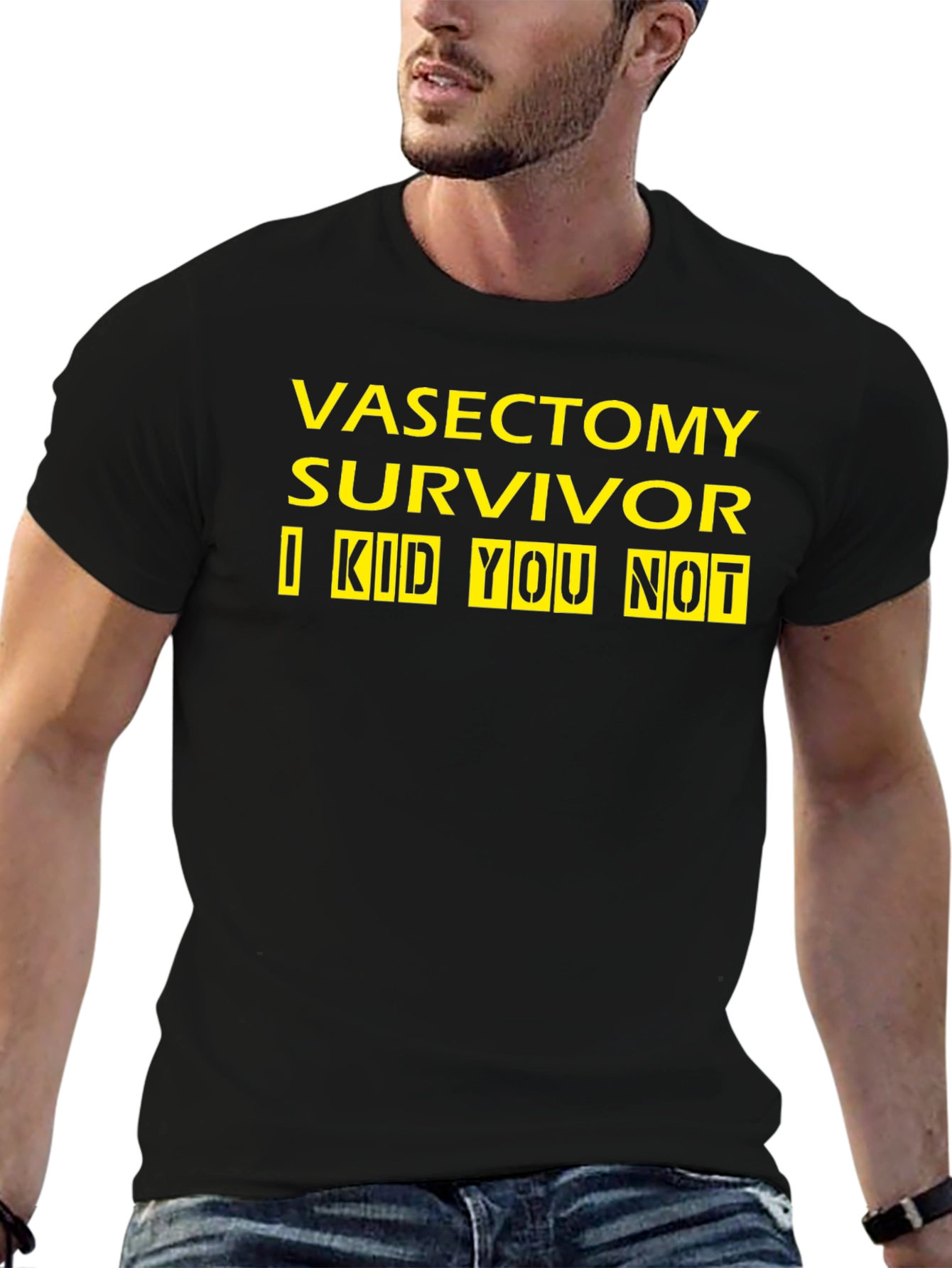 Vasectomy Survivor T-Shirt - Funny Novelty Tee