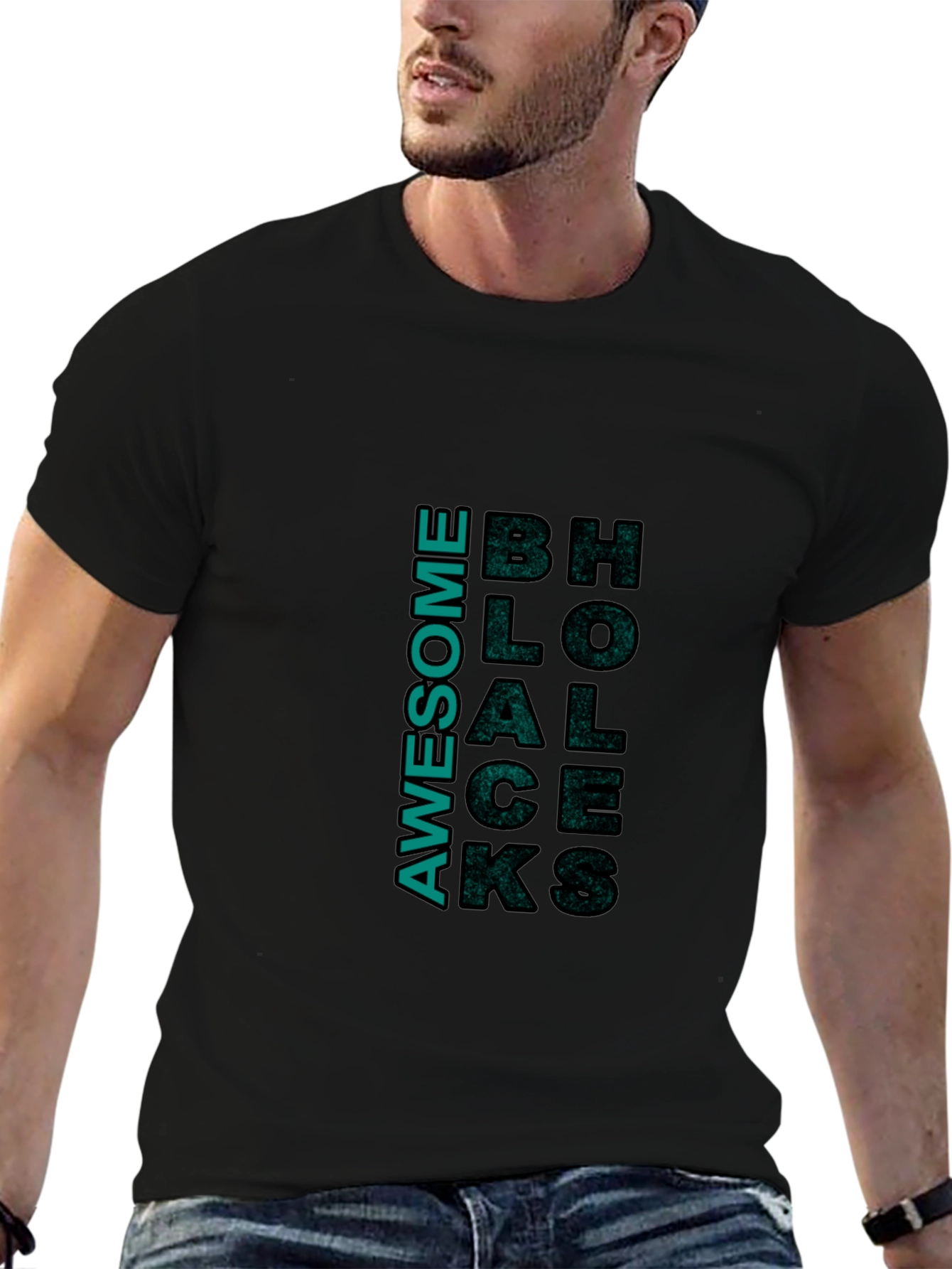 Awesome Blocks Graphic Tee - Trendy Style