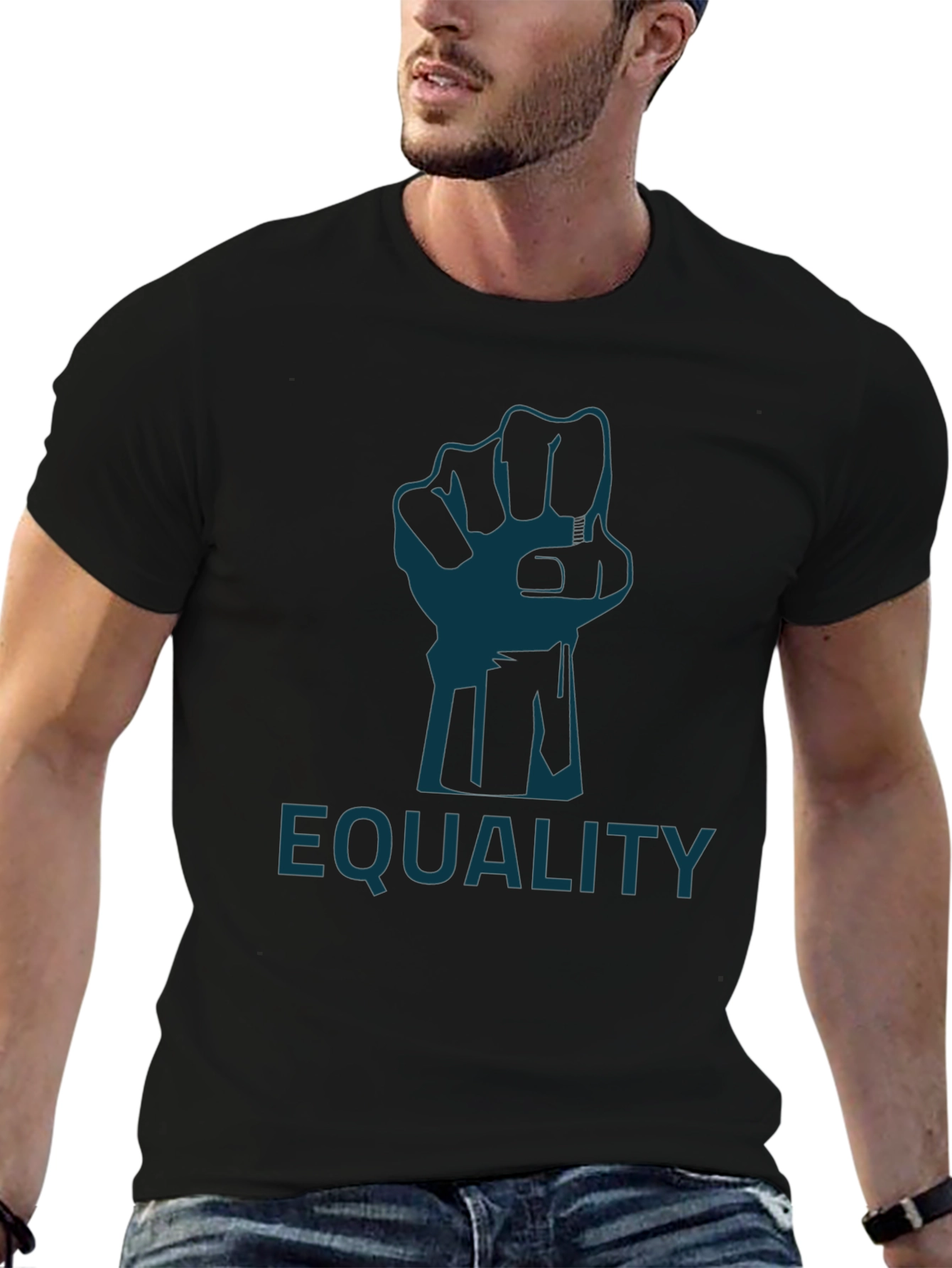 Equality Fist Tee - Social Justice Graphic T-Shirt