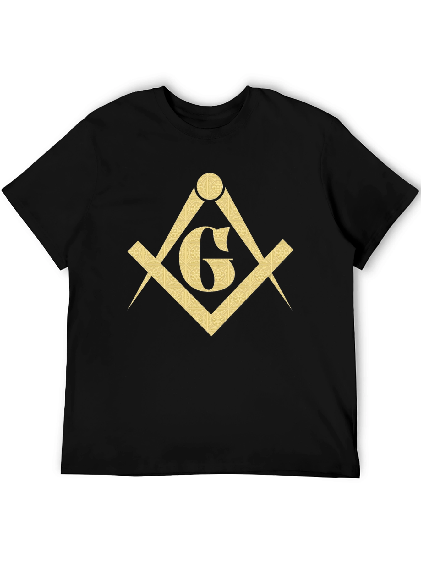 Freemason Square & Compass T-Shirt - Black