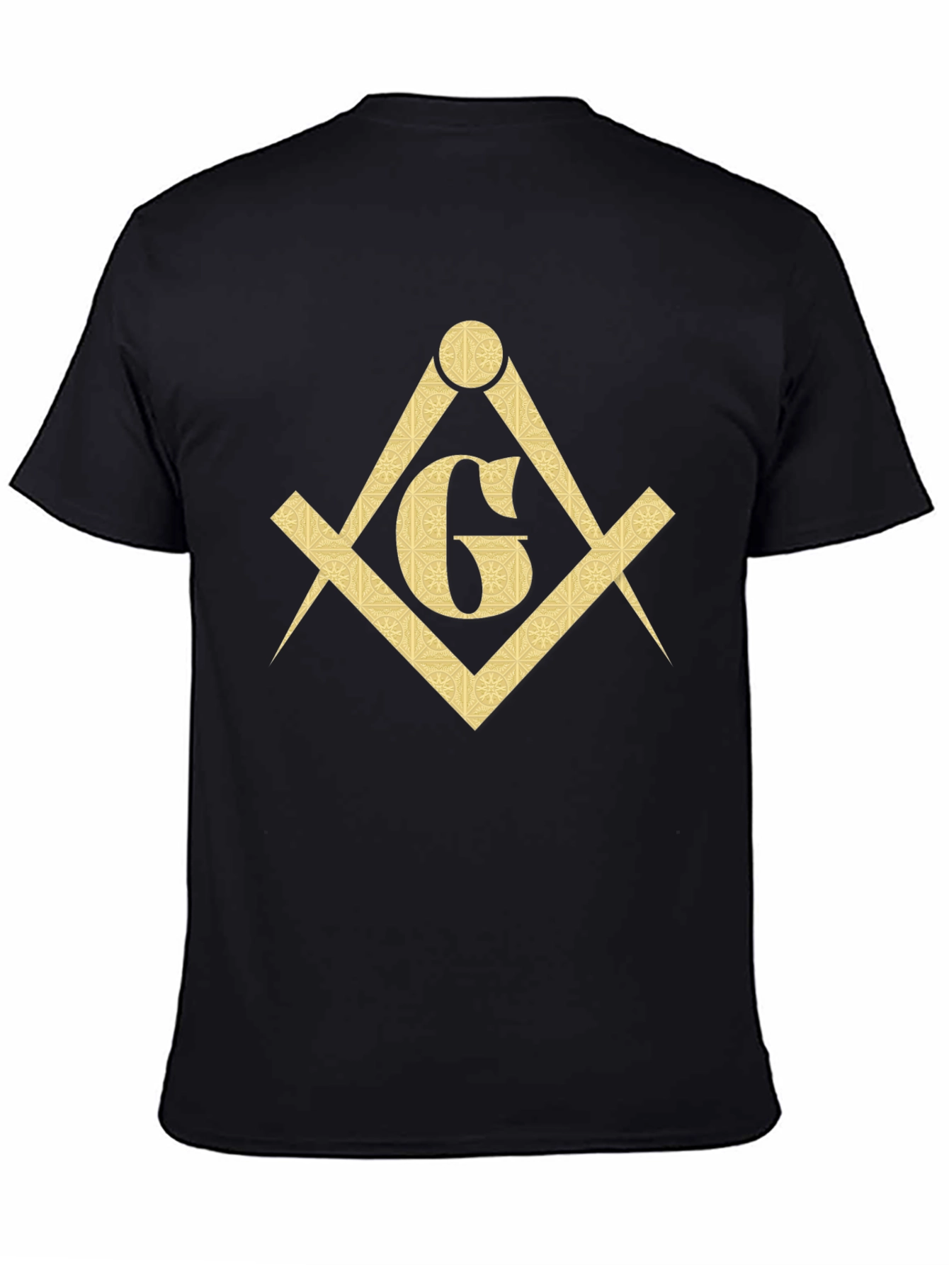 Freemason Square & Compass T-Shirt - Black