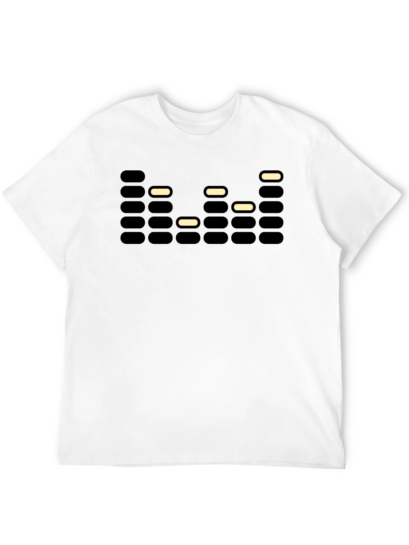 EQ Graphic Mens Black T-Shirt - Modern Design