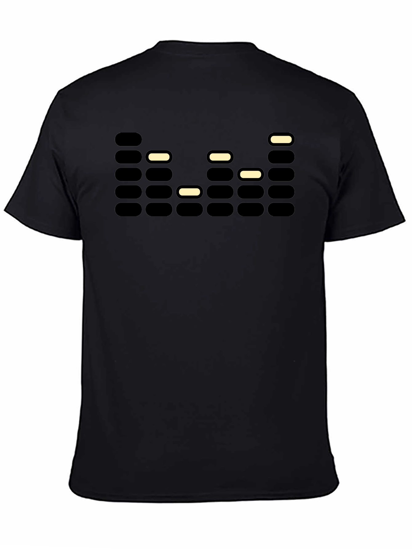 EQ Graphic Mens Black T-Shirt - Modern Design