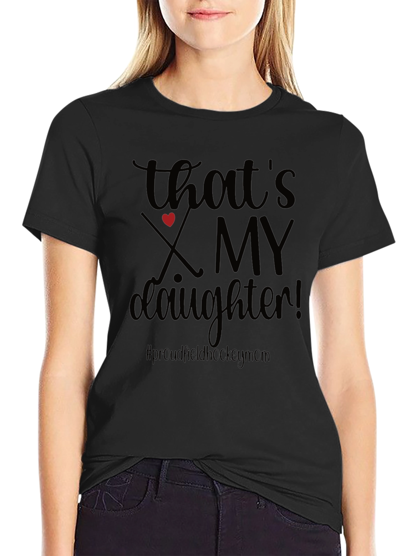 Proud Hockey Mom T-Shirt