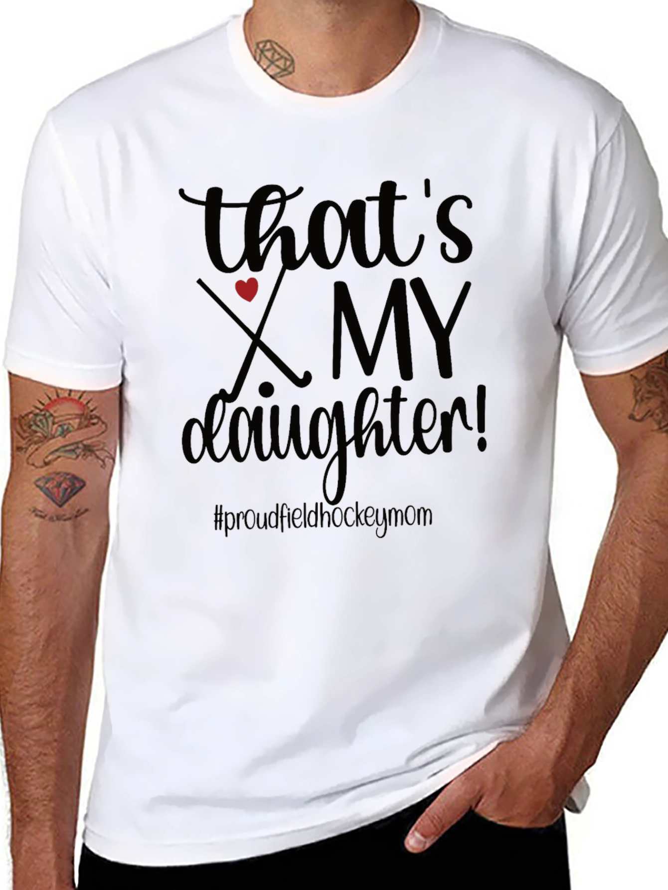 Proud Hockey Mom T-Shirt