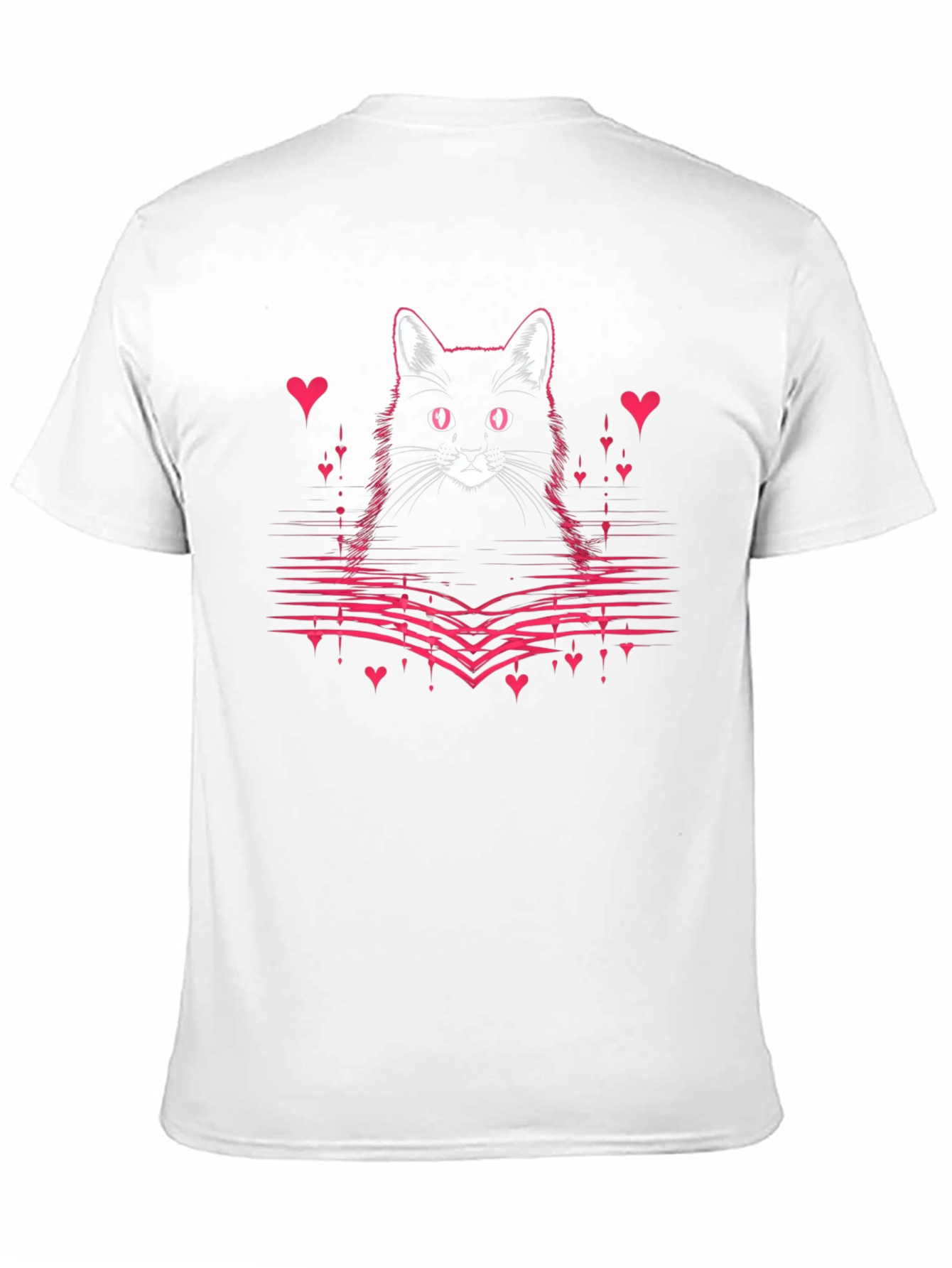 Cat Lovers Black Graphic Tee