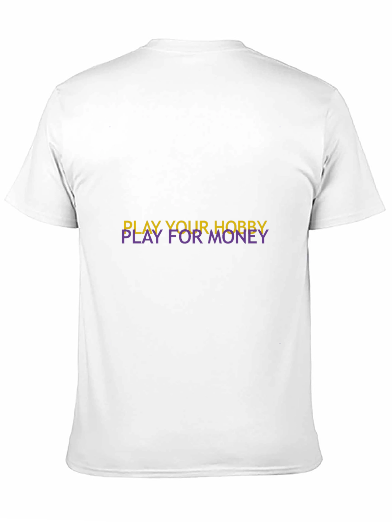 Play Your Hobby T-Shirt - Black Graphic Tee