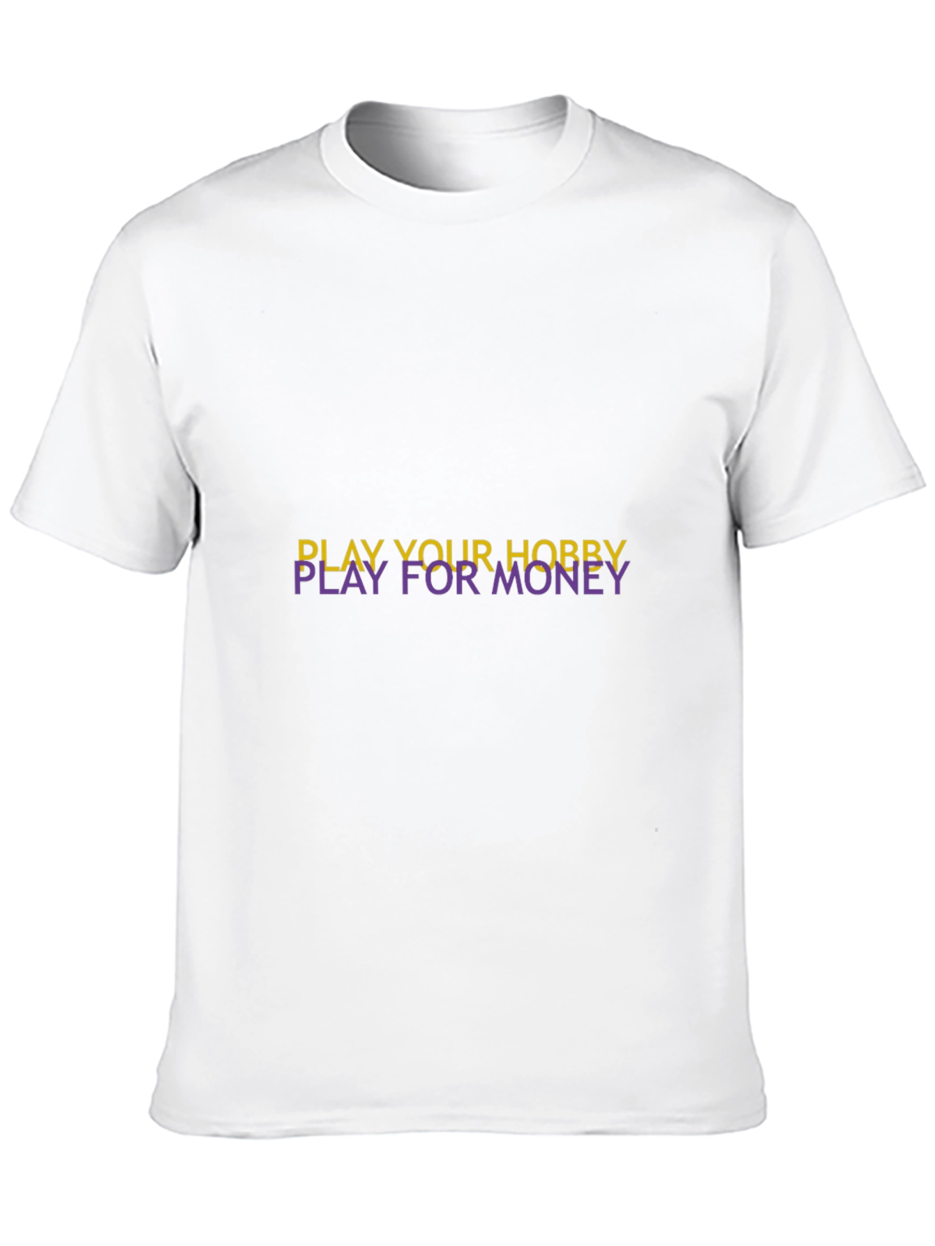 Play Your Hobby T-Shirt - Black Graphic Tee