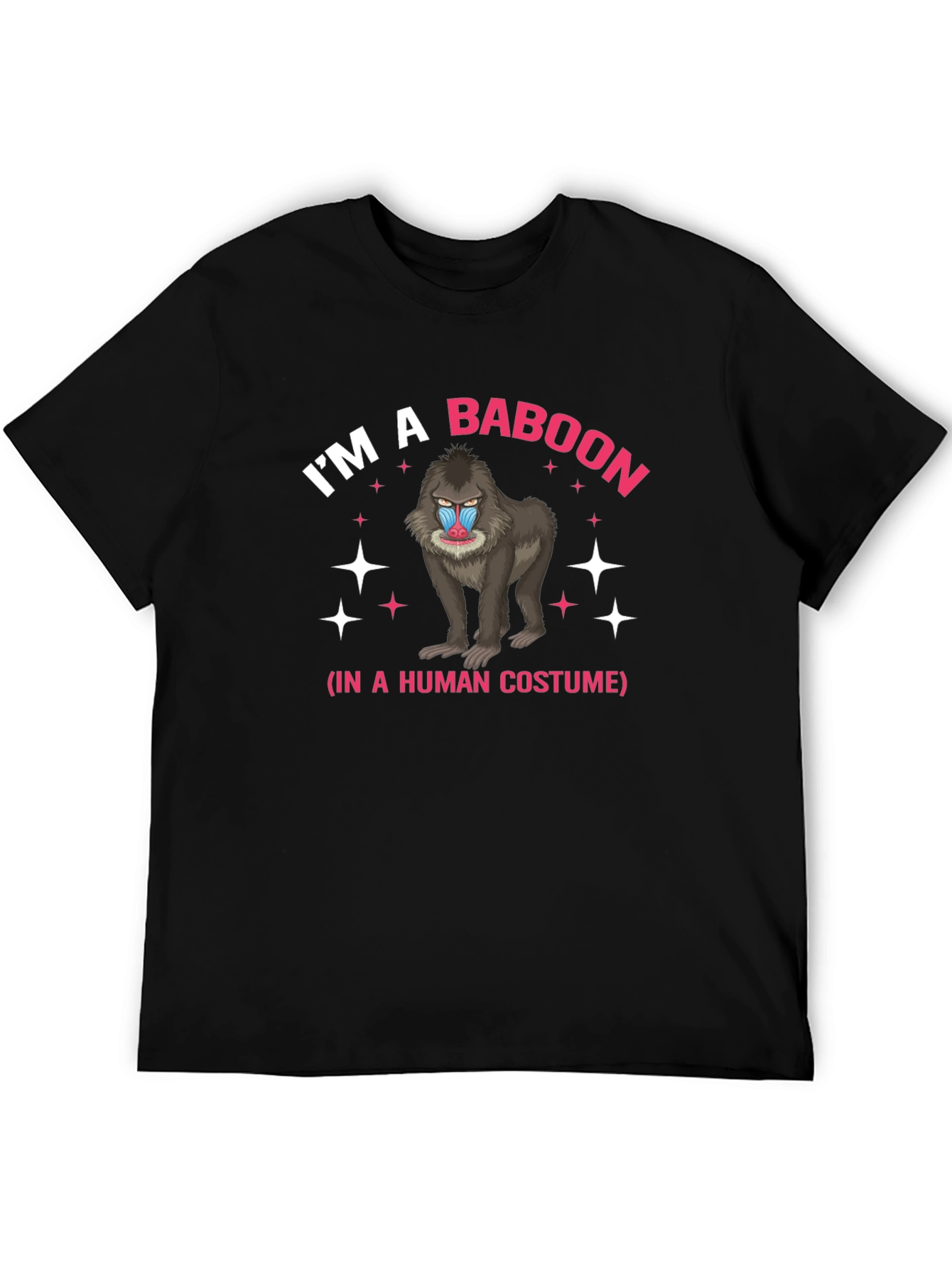 Im a Baboon Costume Funny Graphic T-Shirt