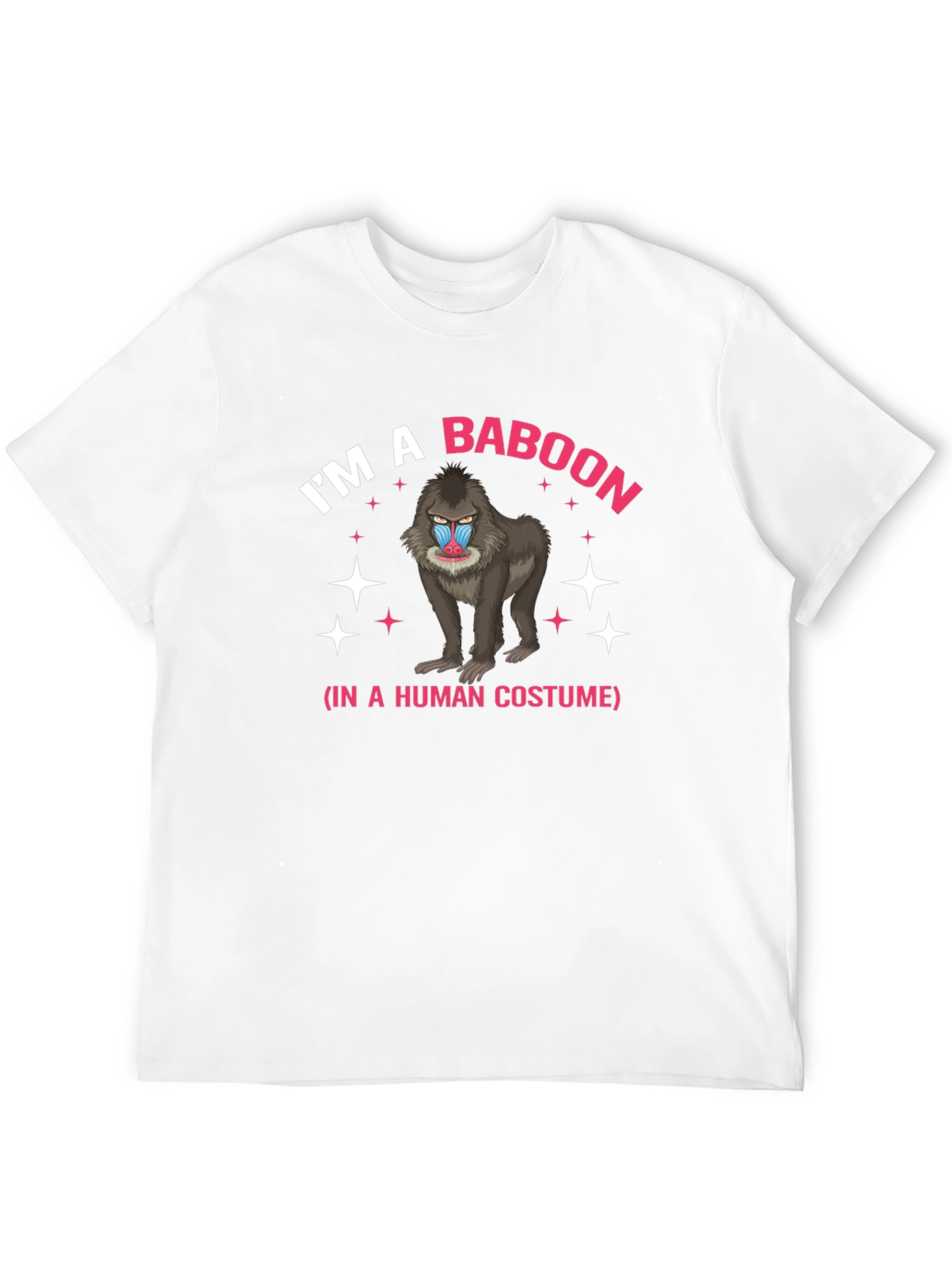 Im a Baboon Costume Funny Graphic T-Shirt