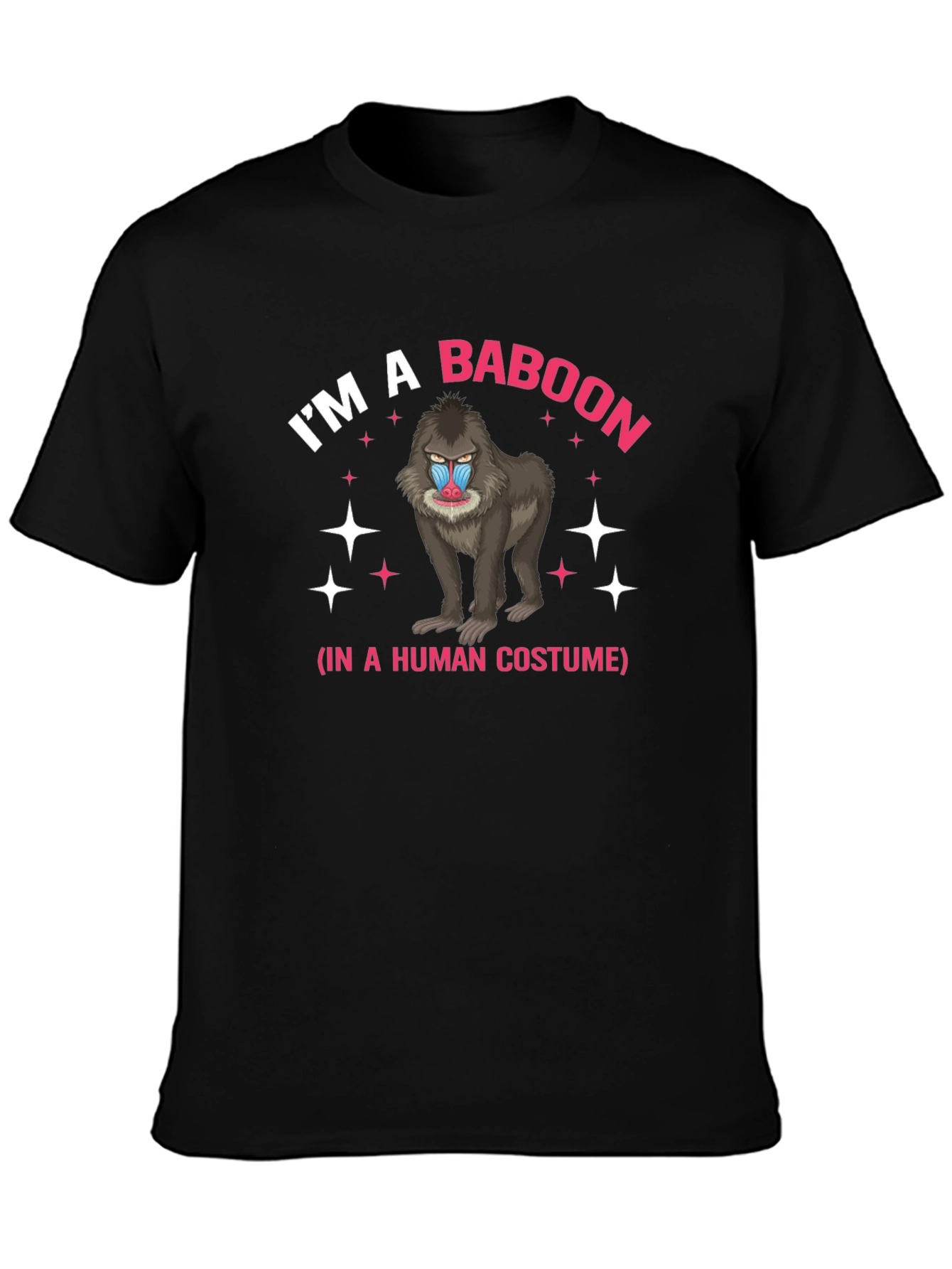 Im a Baboon Costume Funny Graphic T-Shirt