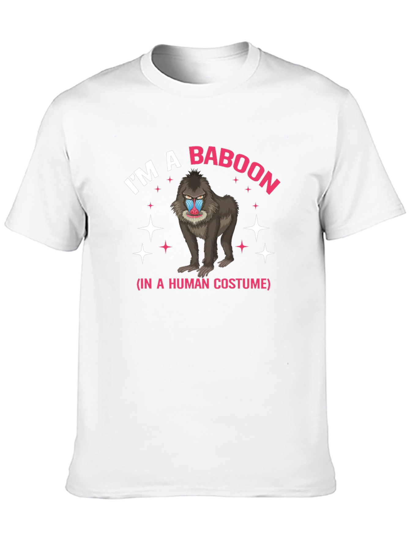 Im a Baboon Costume Funny Graphic T-Shirt