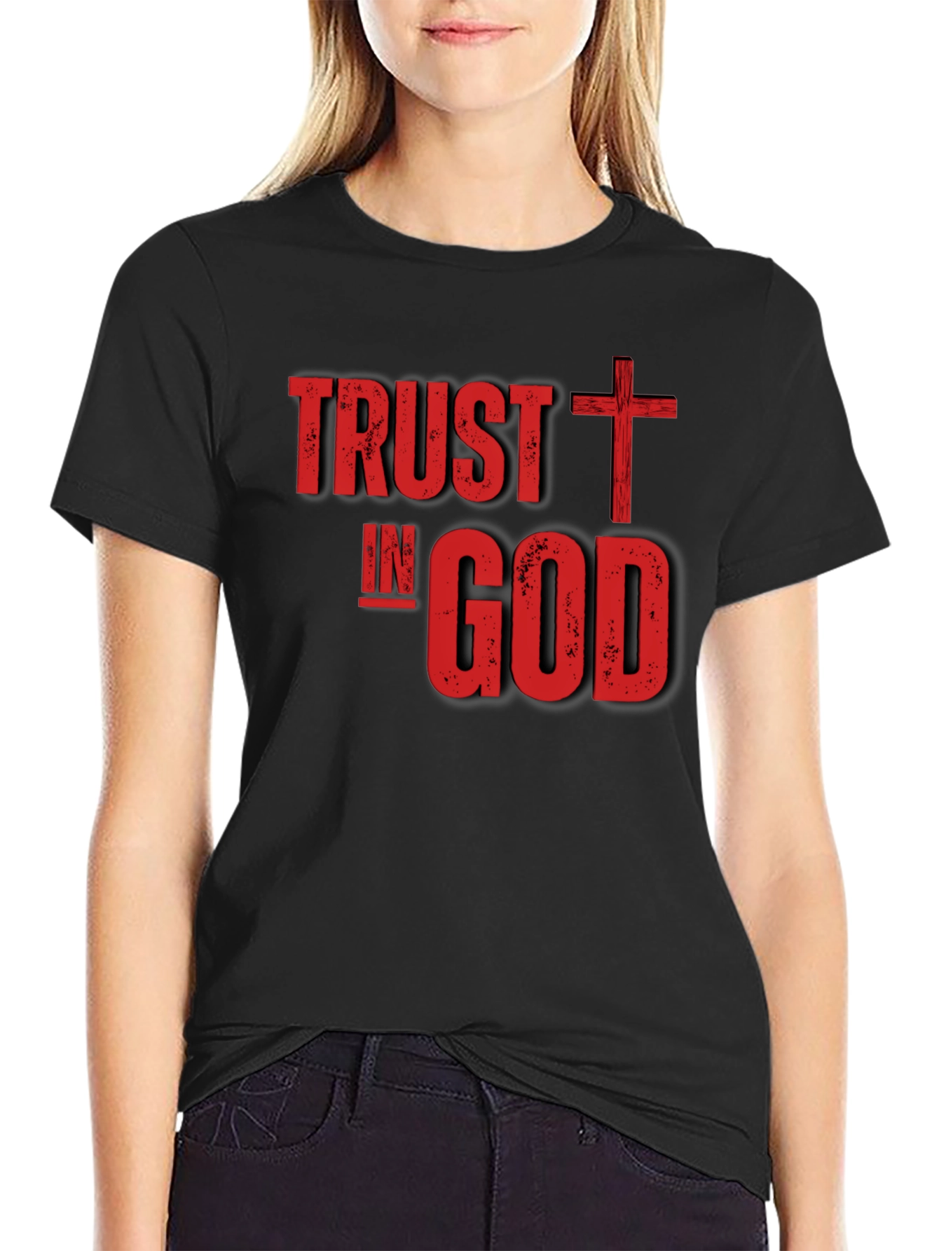 Trust In God T-Shirt - Christian Faith Tee