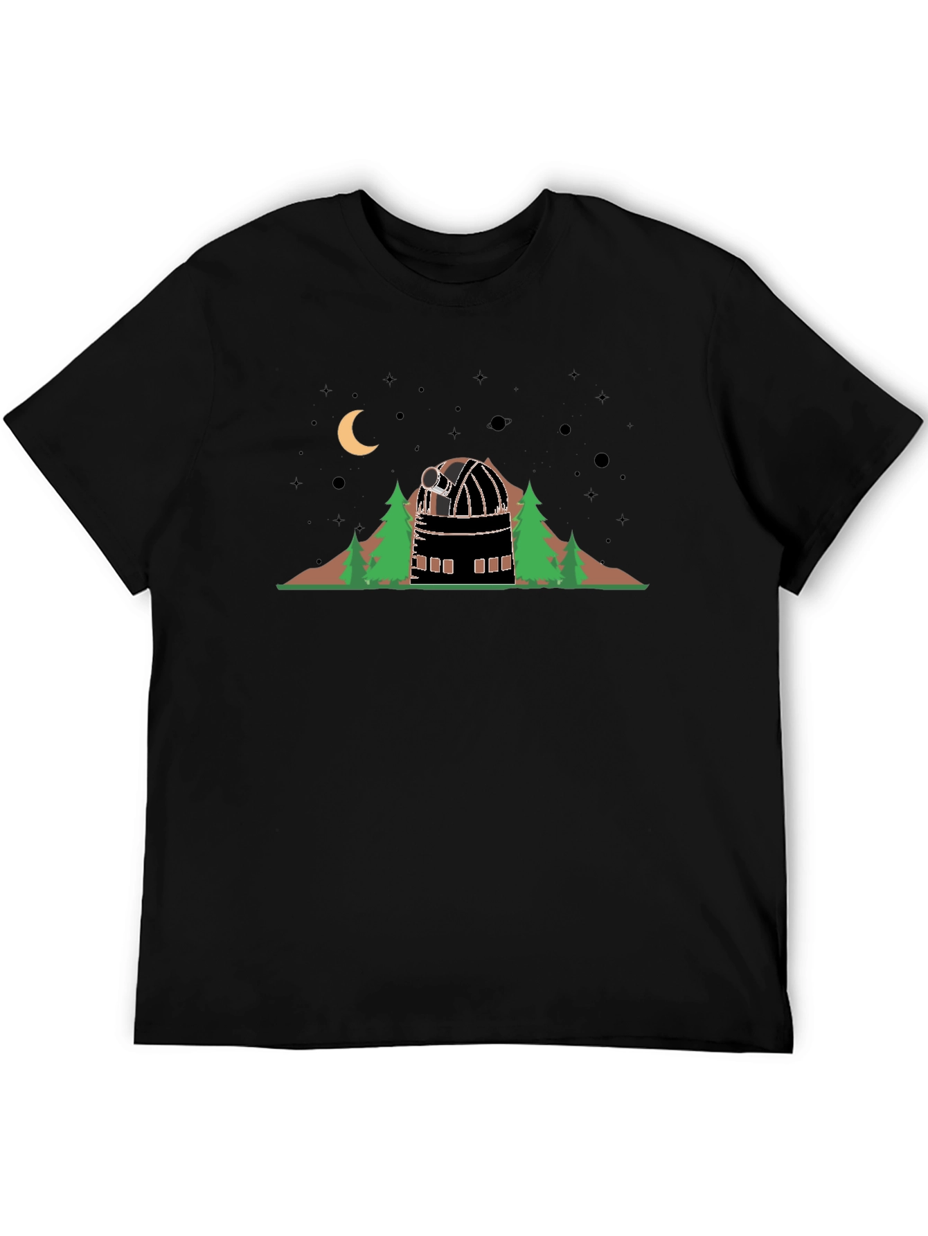 Observatory Graphic T-Shirt - Stargazing Apparel