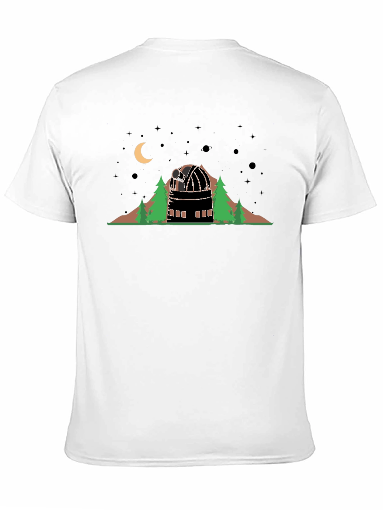Observatory Graphic T-Shirt - Stargazing Apparel