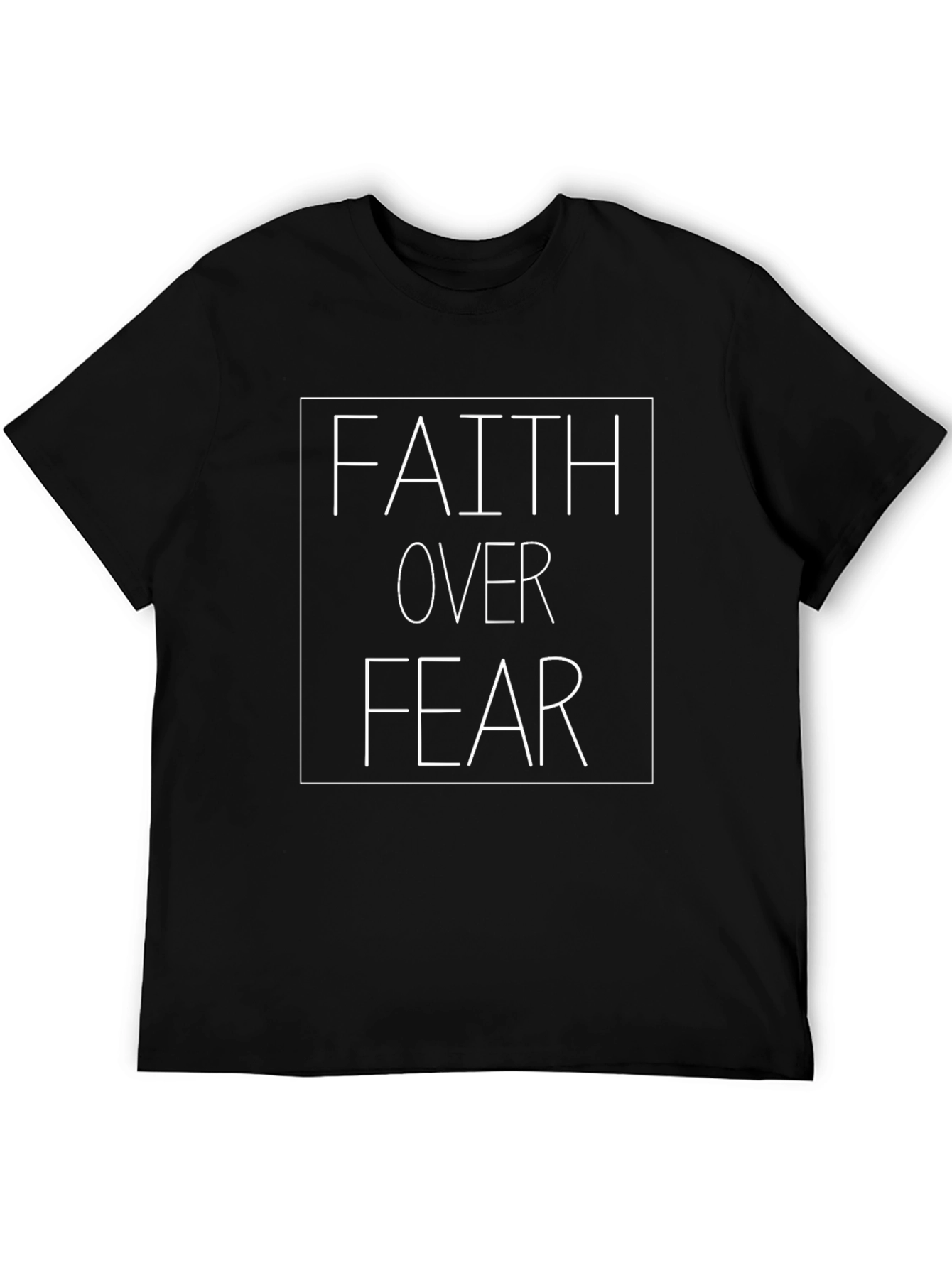 Faith Over Fear Graphic Tee - Inspiring Comfort