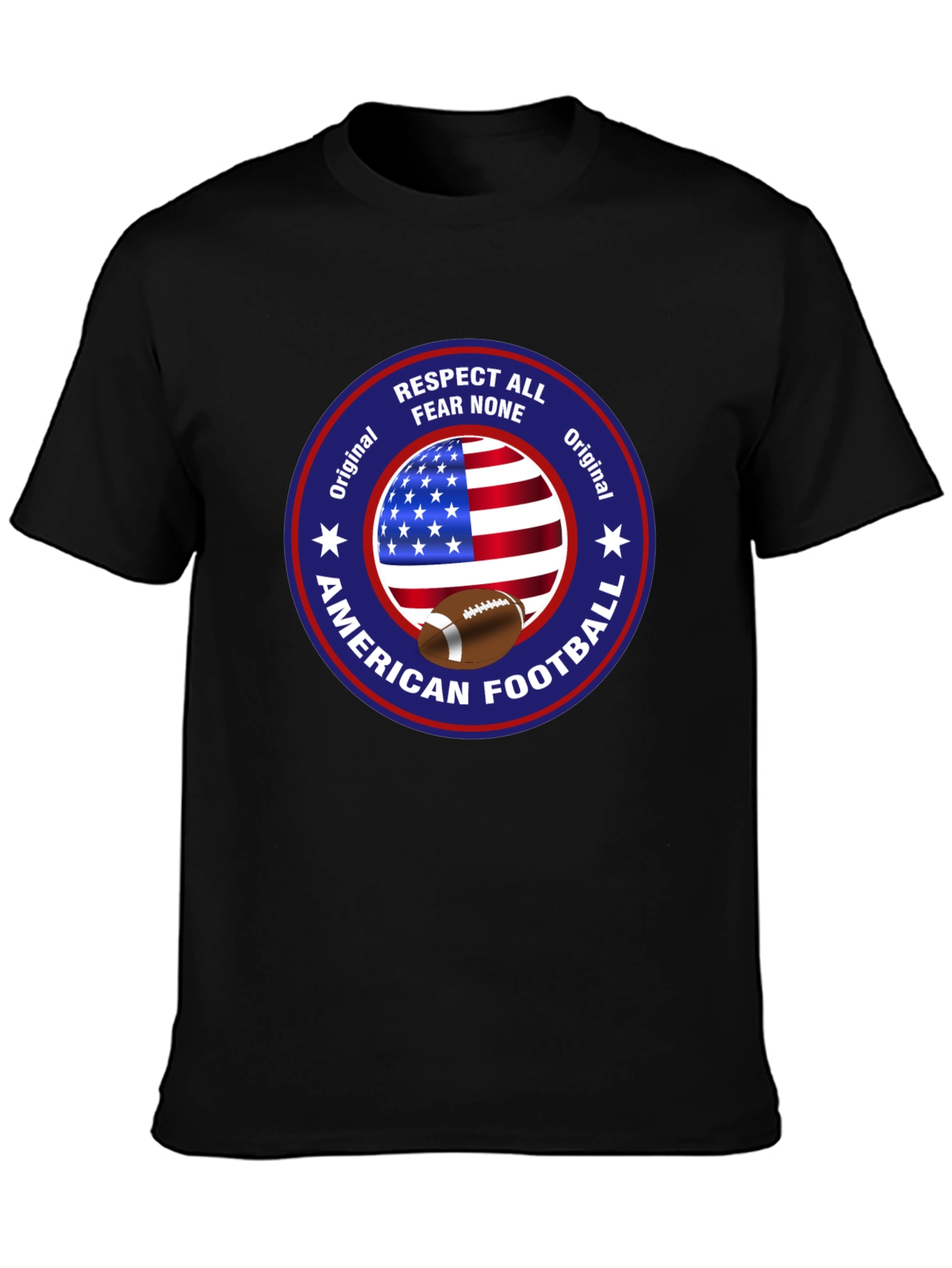 American Football Patriotic T-Shirt