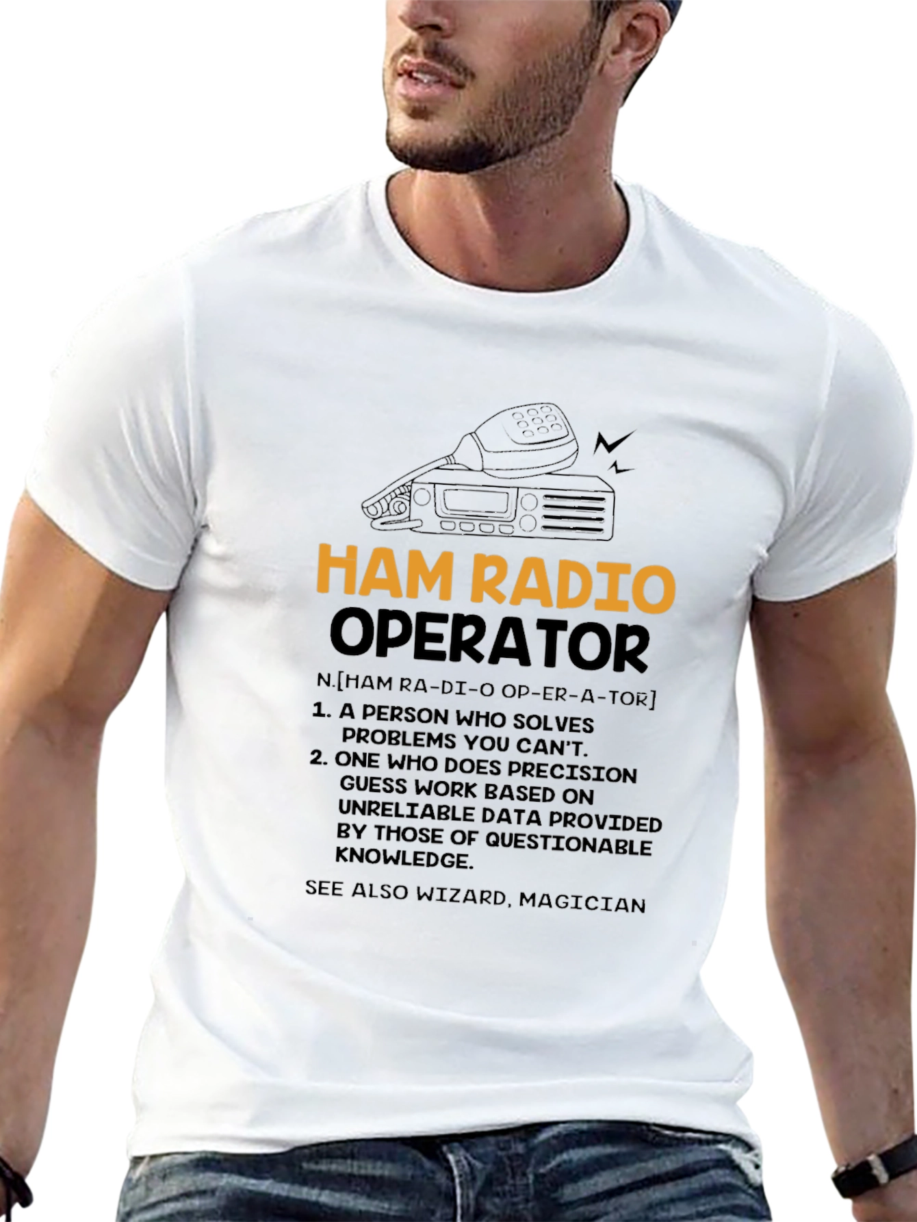 Ham Radio Operator Graphic T-Shirt