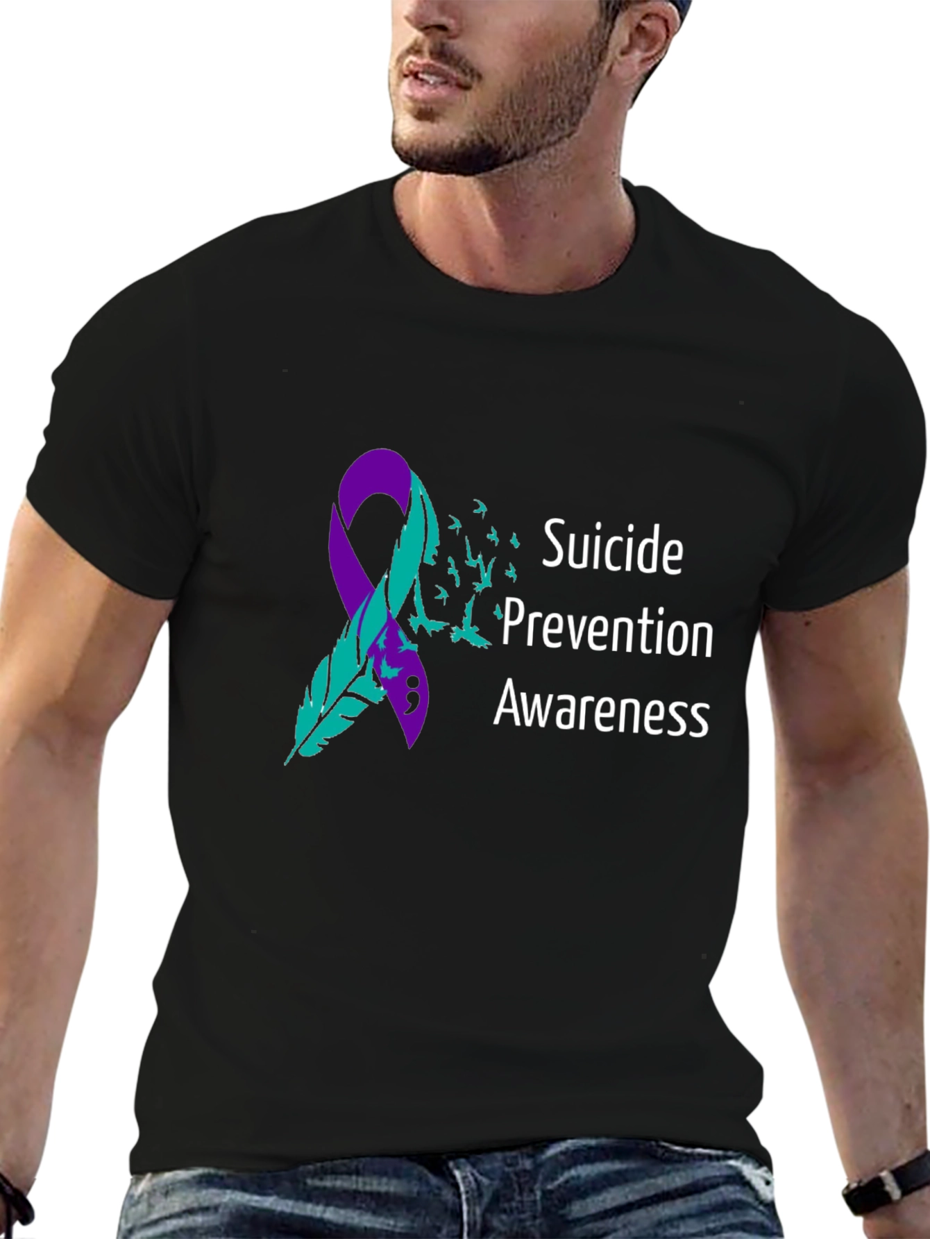 Suicide Prevention Awareness Graphic Tee