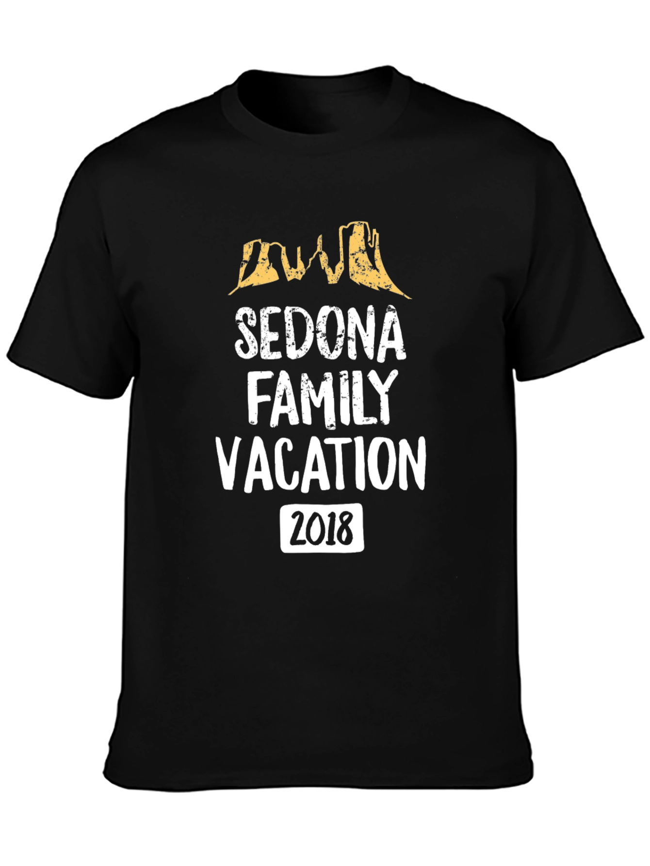 Sedona Family Vacation 2018 Black T-Shirt