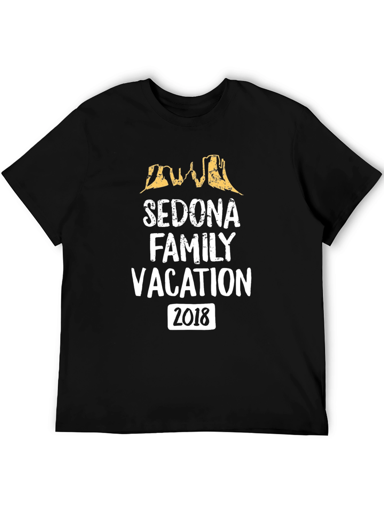 Sedona Family Vacation 2018 Black T-Shirt