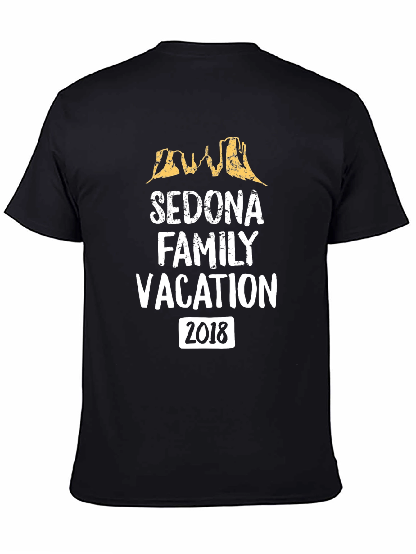 Sedona Family Vacation 2018 Black T-Shirt