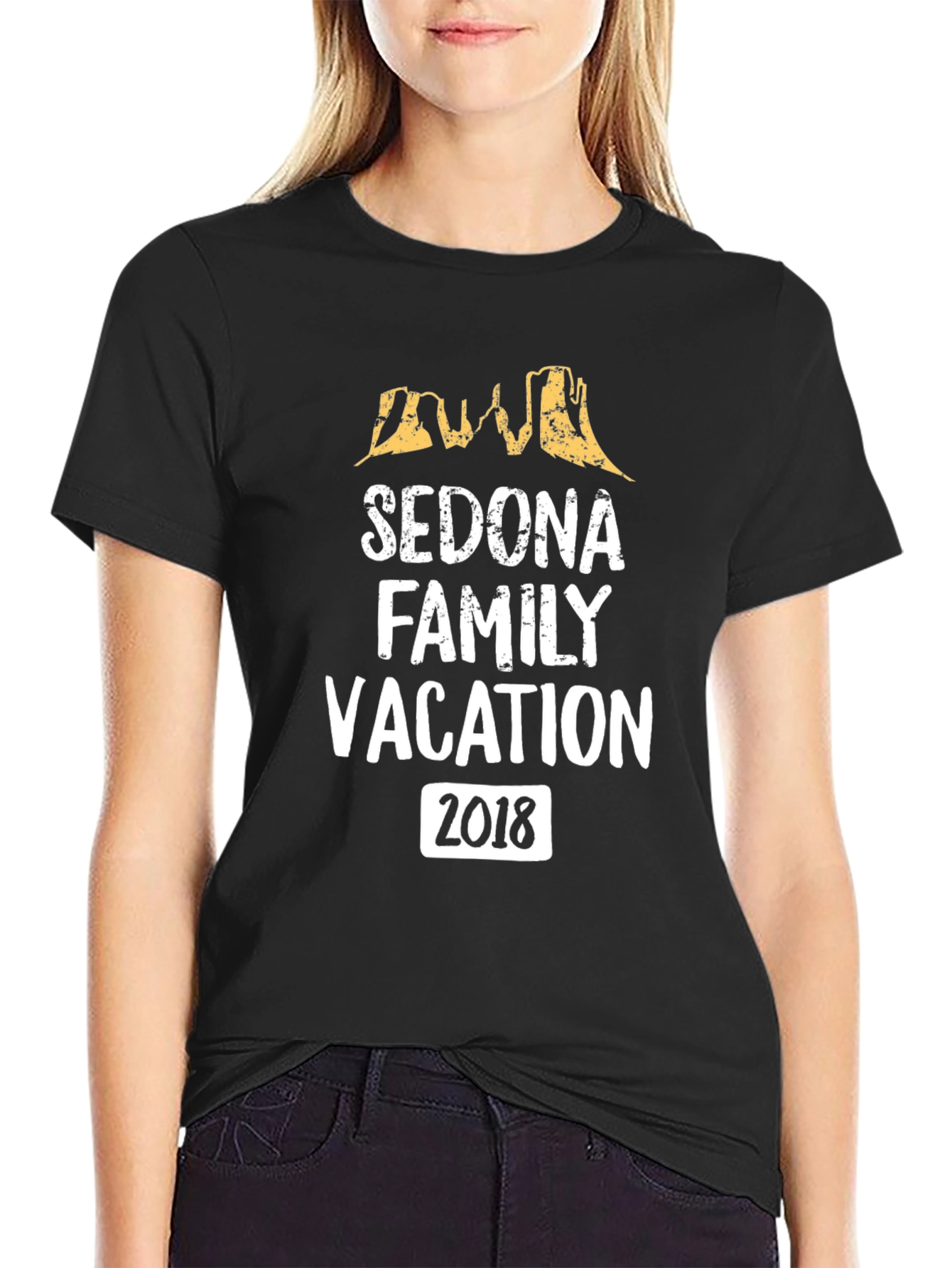 Sedona Family Vacation 2018 Black T-Shirt