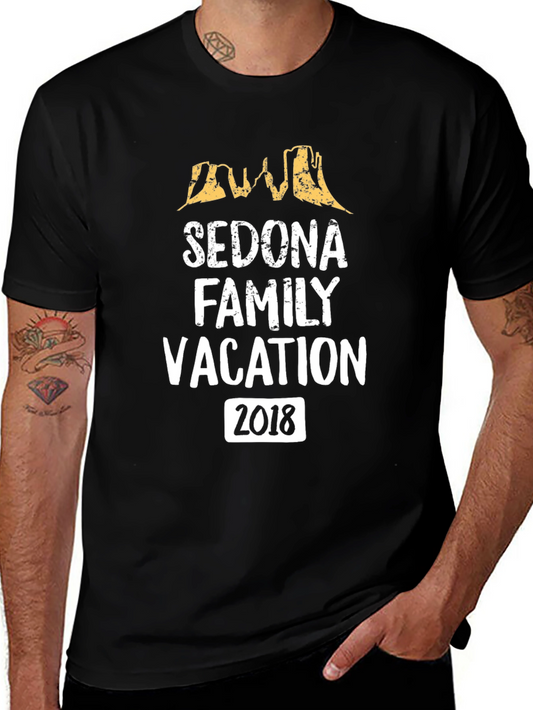 Sedona Family Vacation 2018 Black T-Shirt