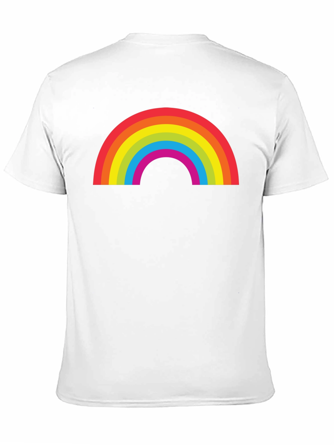 Rainbow Graphic Black T-Shirt