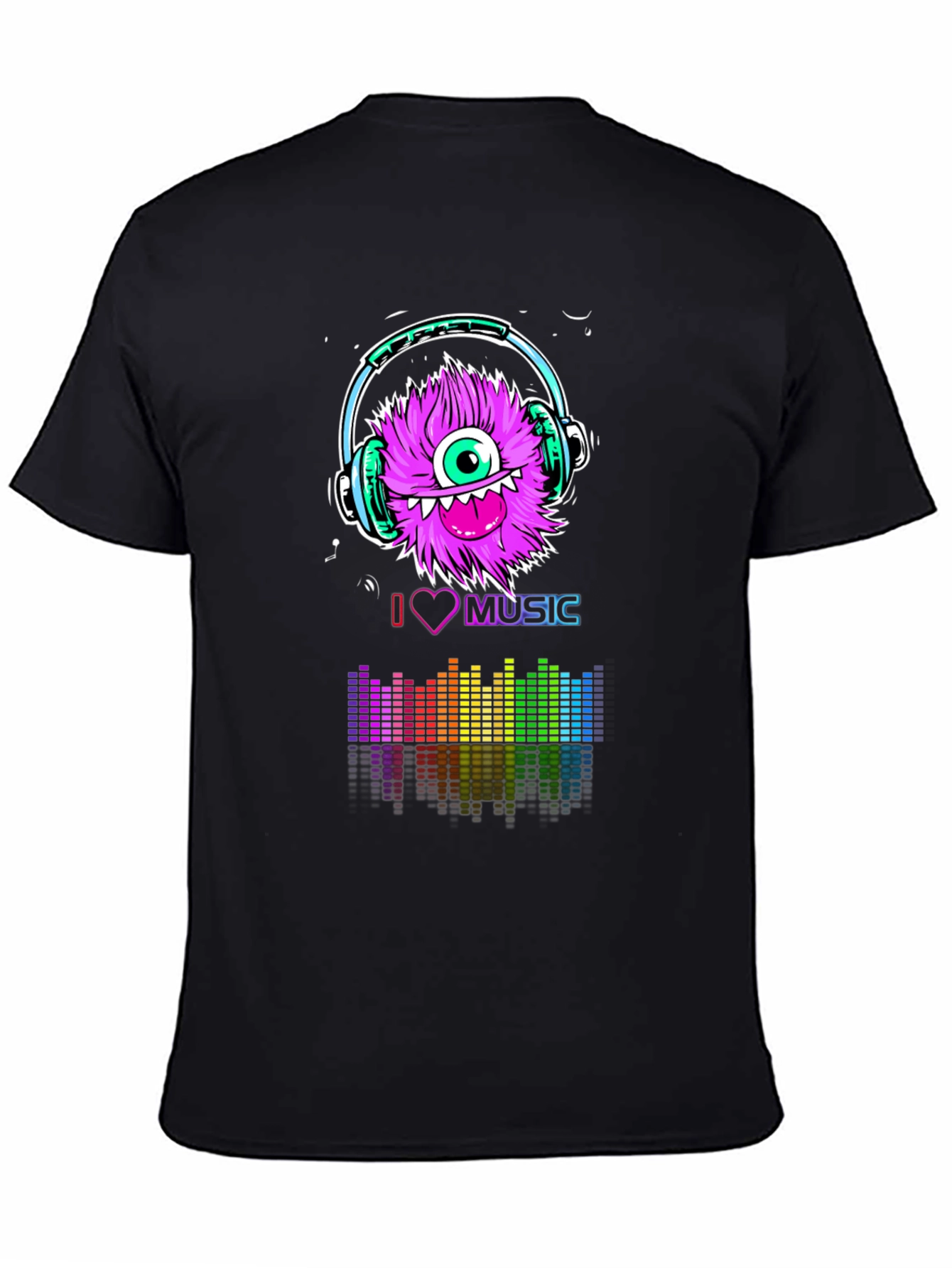 Funky Music Lovers Graphic T-Shirt