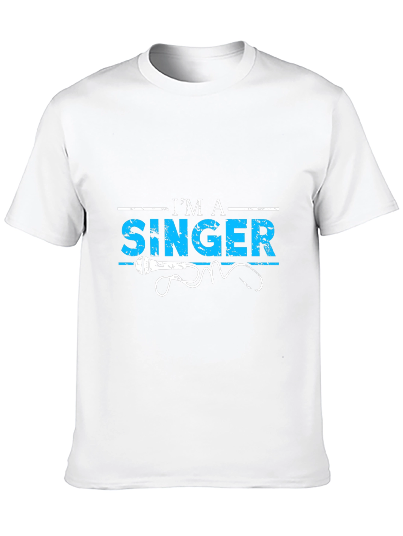 Im a Singer T-Shirt - Microphone Graphic Tee