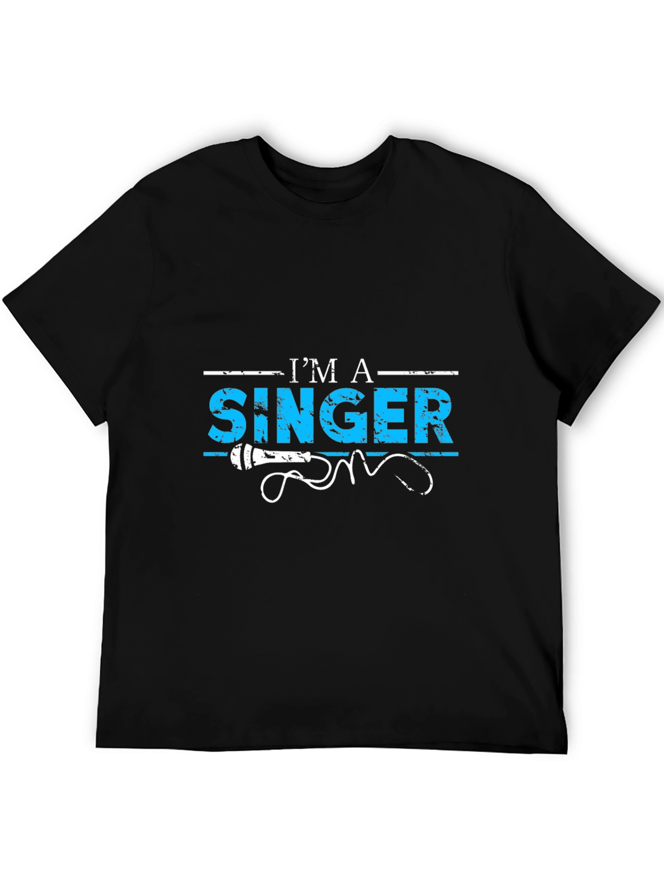 Im a Singer T-Shirt - Microphone Graphic Tee