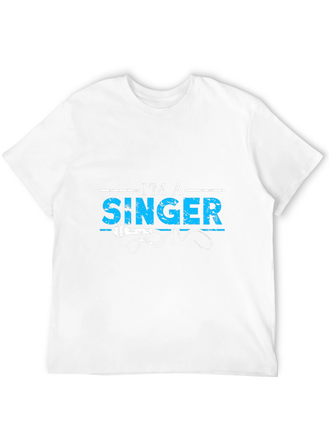 Im a Singer T-Shirt - Microphone Graphic Tee
