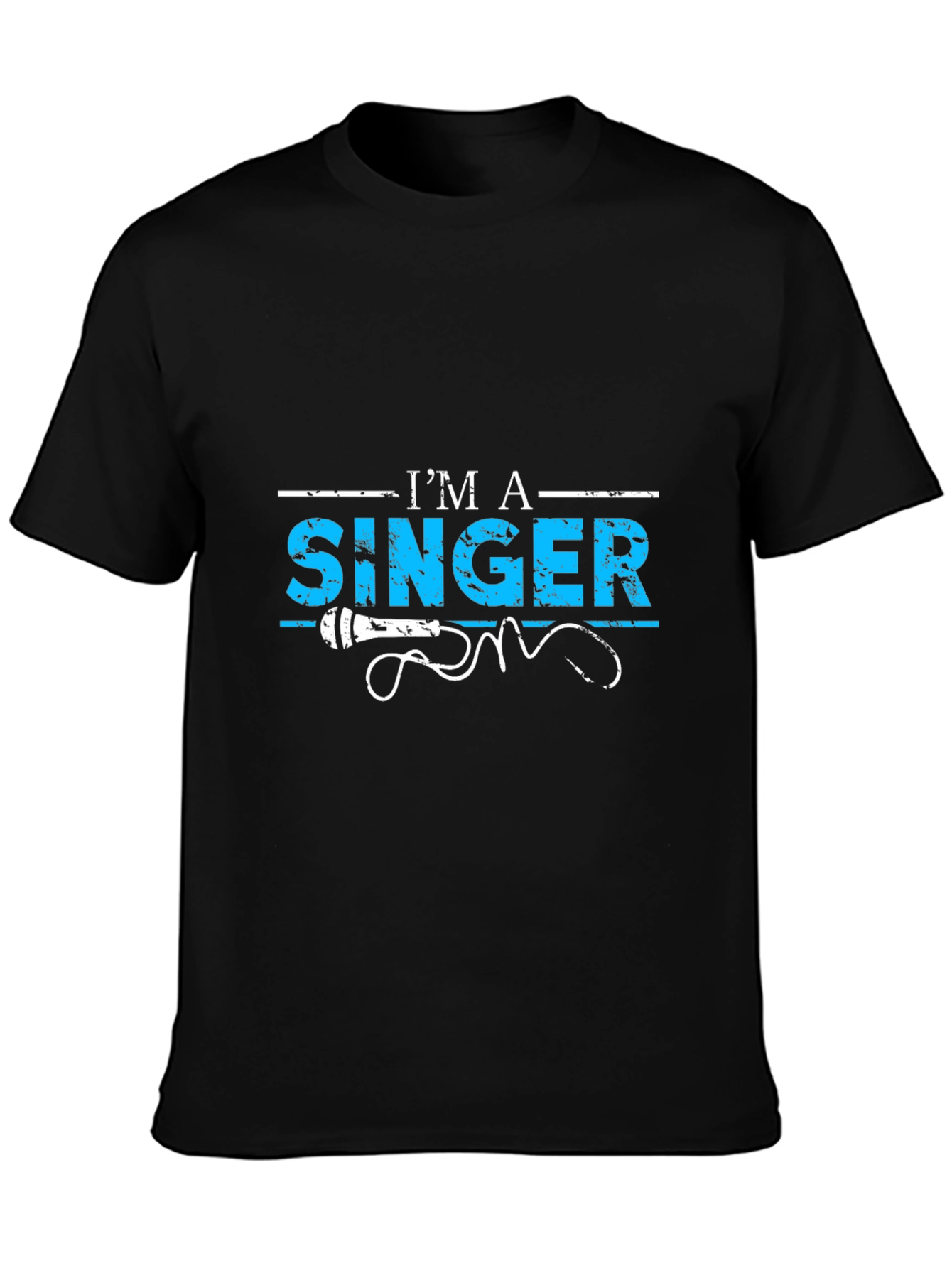 Im a Singer T-Shirt - Microphone Graphic Tee