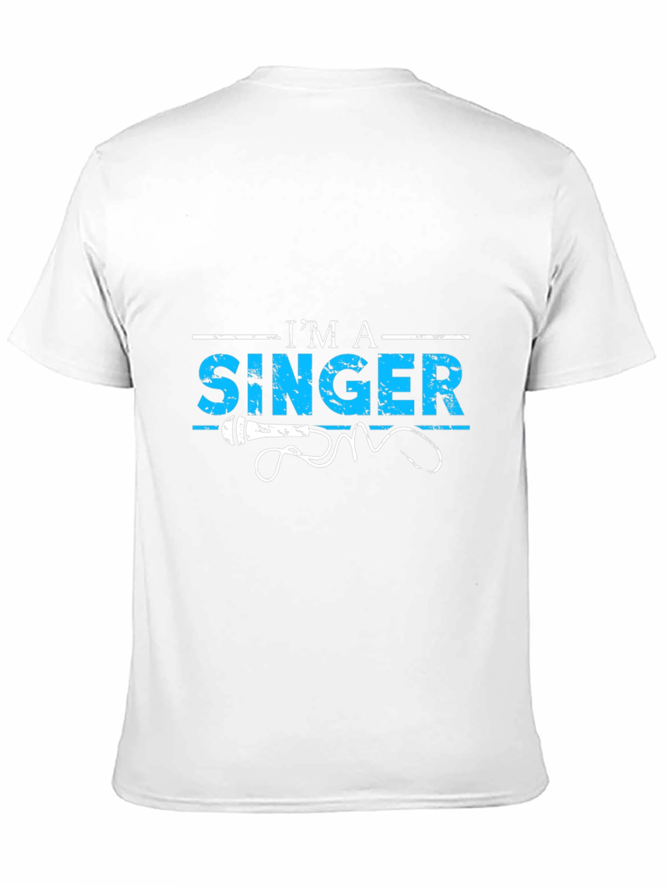 Im a Singer T-Shirt - Microphone Graphic Tee