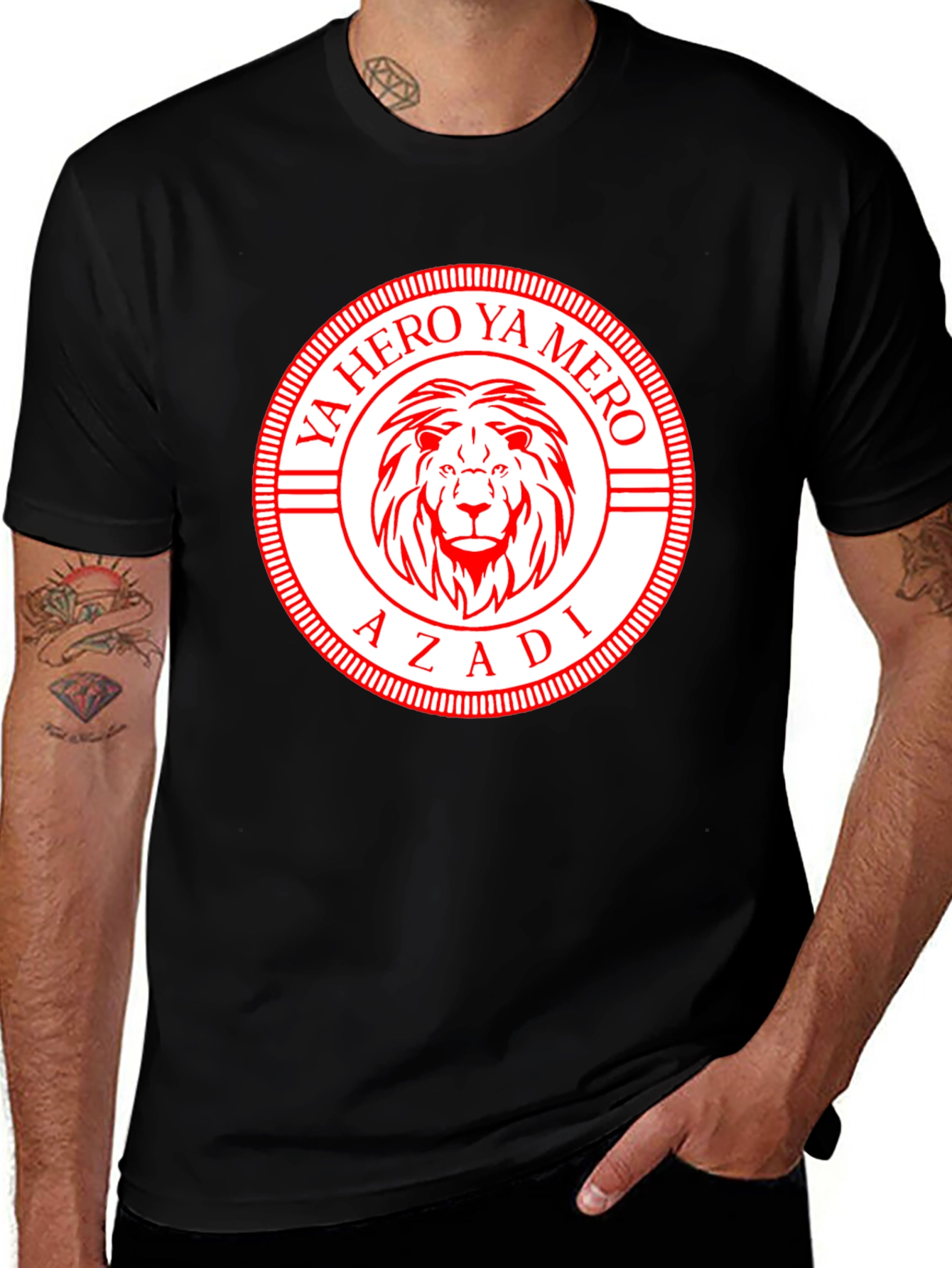 YA HERO YA MERO Azadi T-Shirt