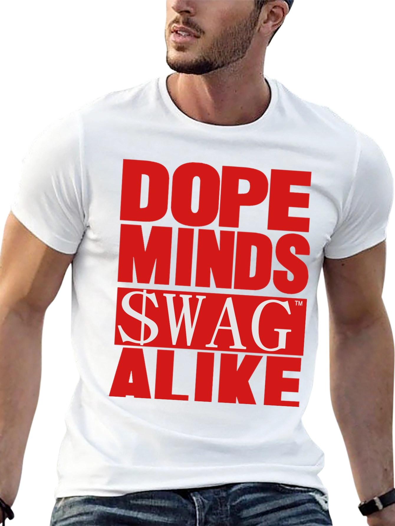 Dope Minds Swag Alike Graphic T-Shirt