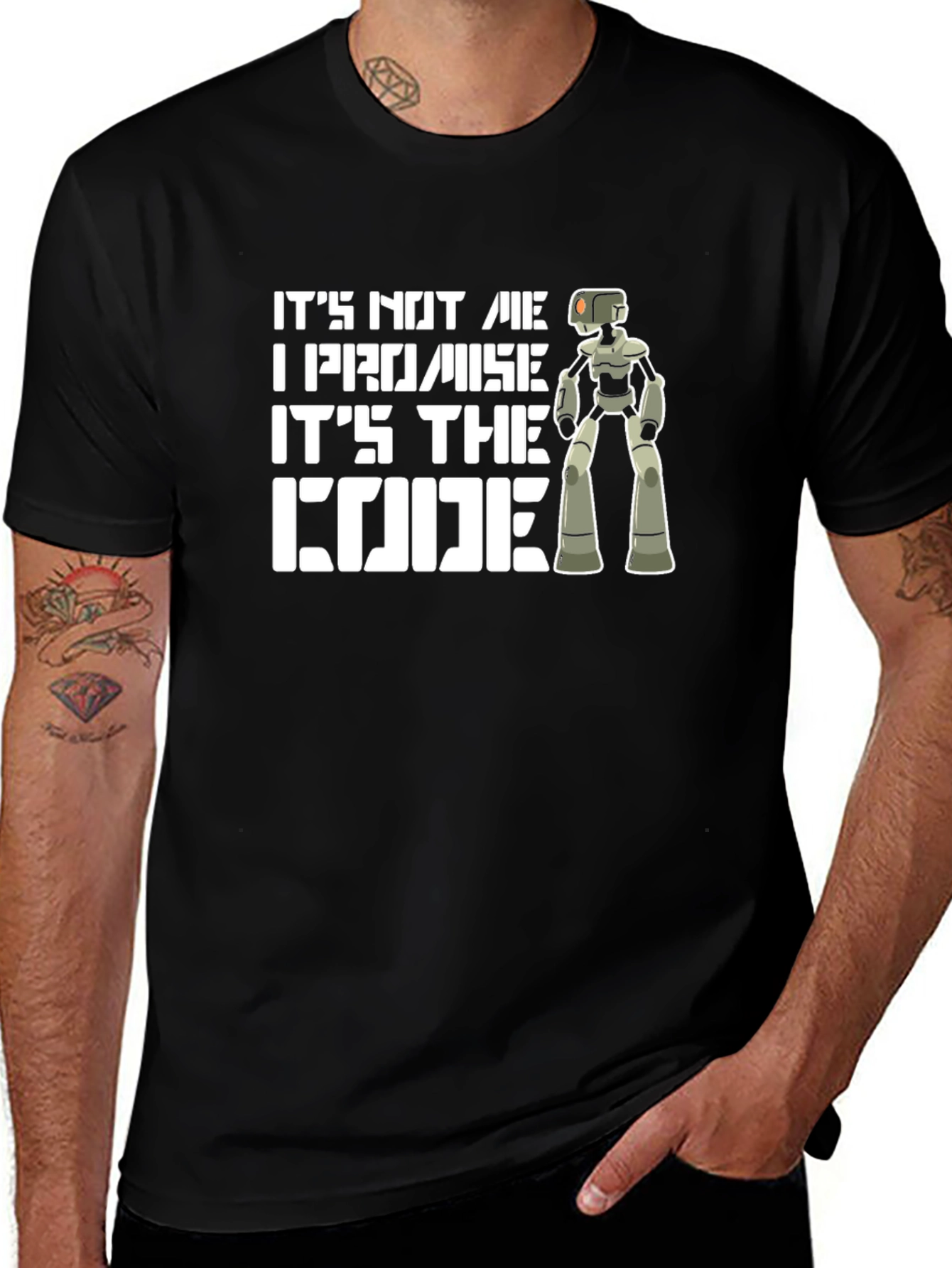 Its the Code T-Shirt - Funny Robot Programmer Tee