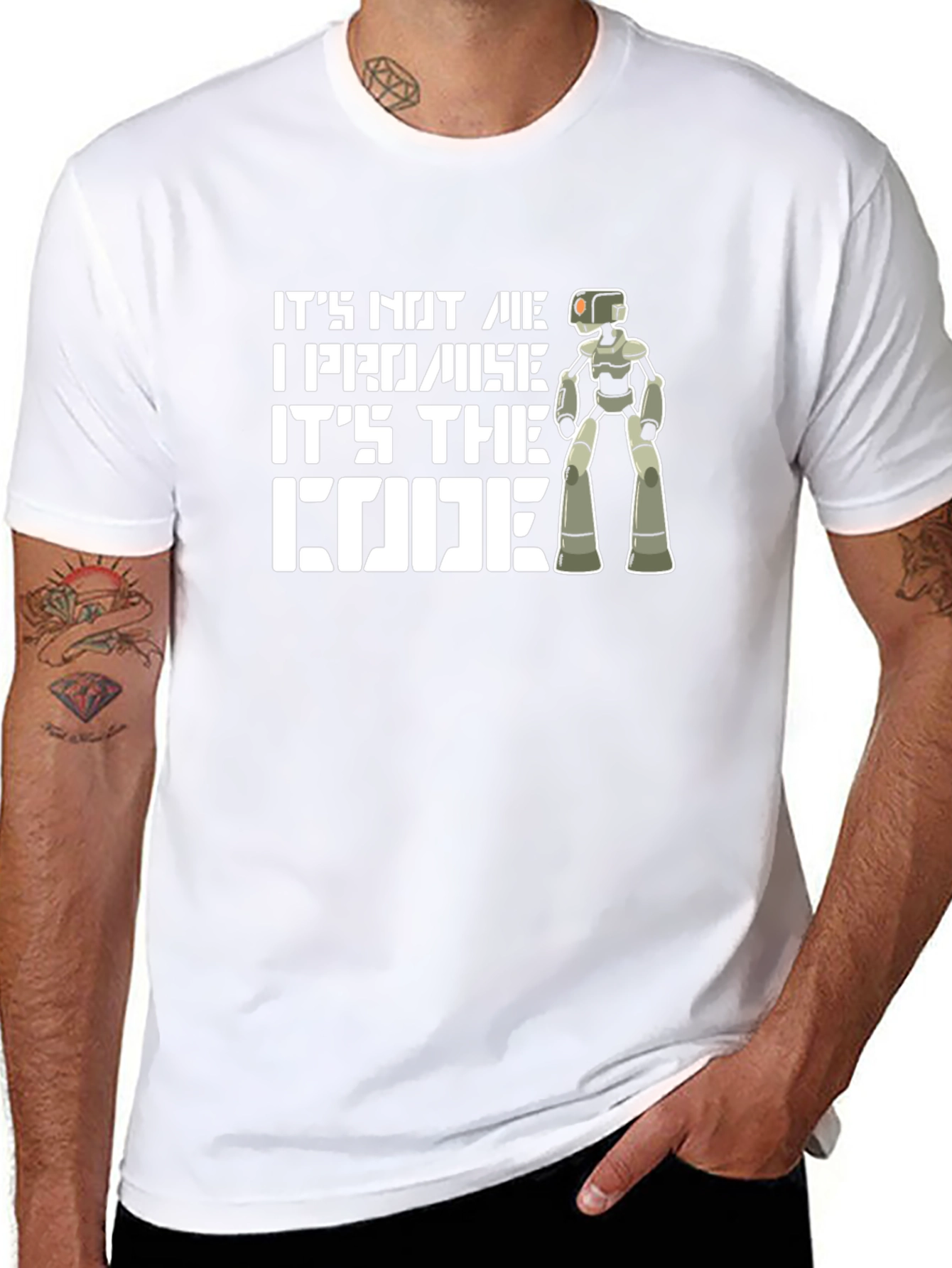 Its the Code T-Shirt - Funny Robot Programmer Tee
