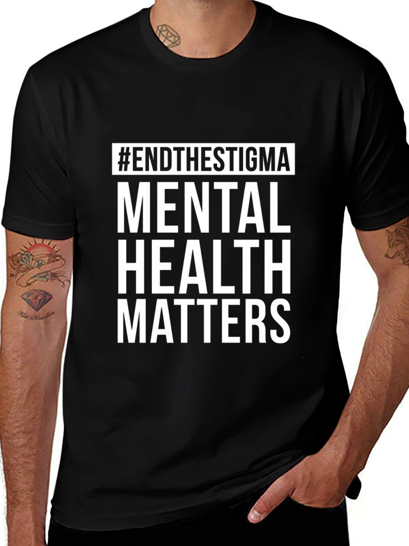 Mental Health Matters T-Shirt #ENDTHESTIGMA Tee