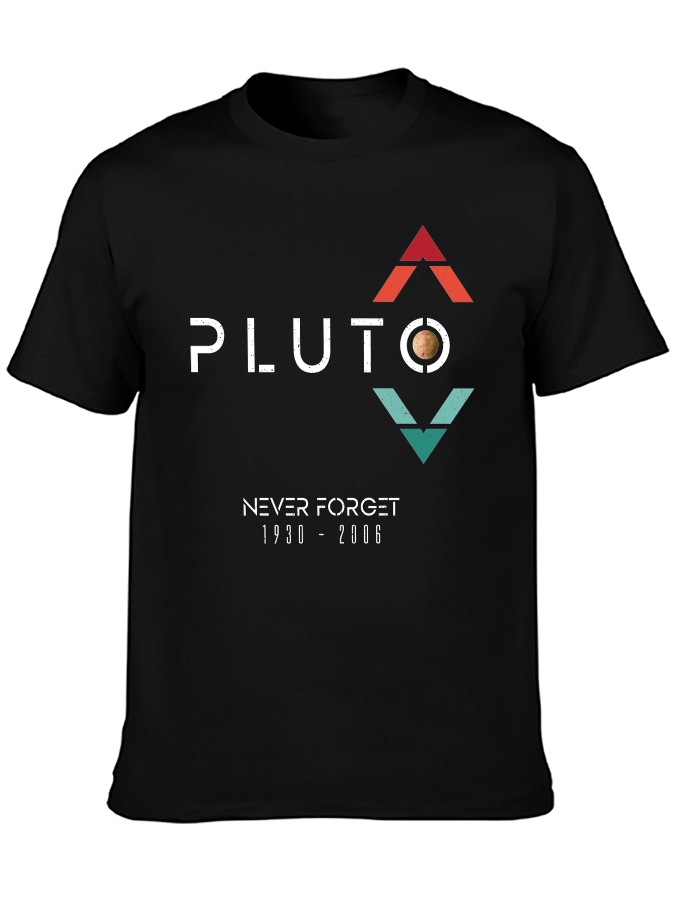 Pluto Never Forget T-Shirt - Unisex