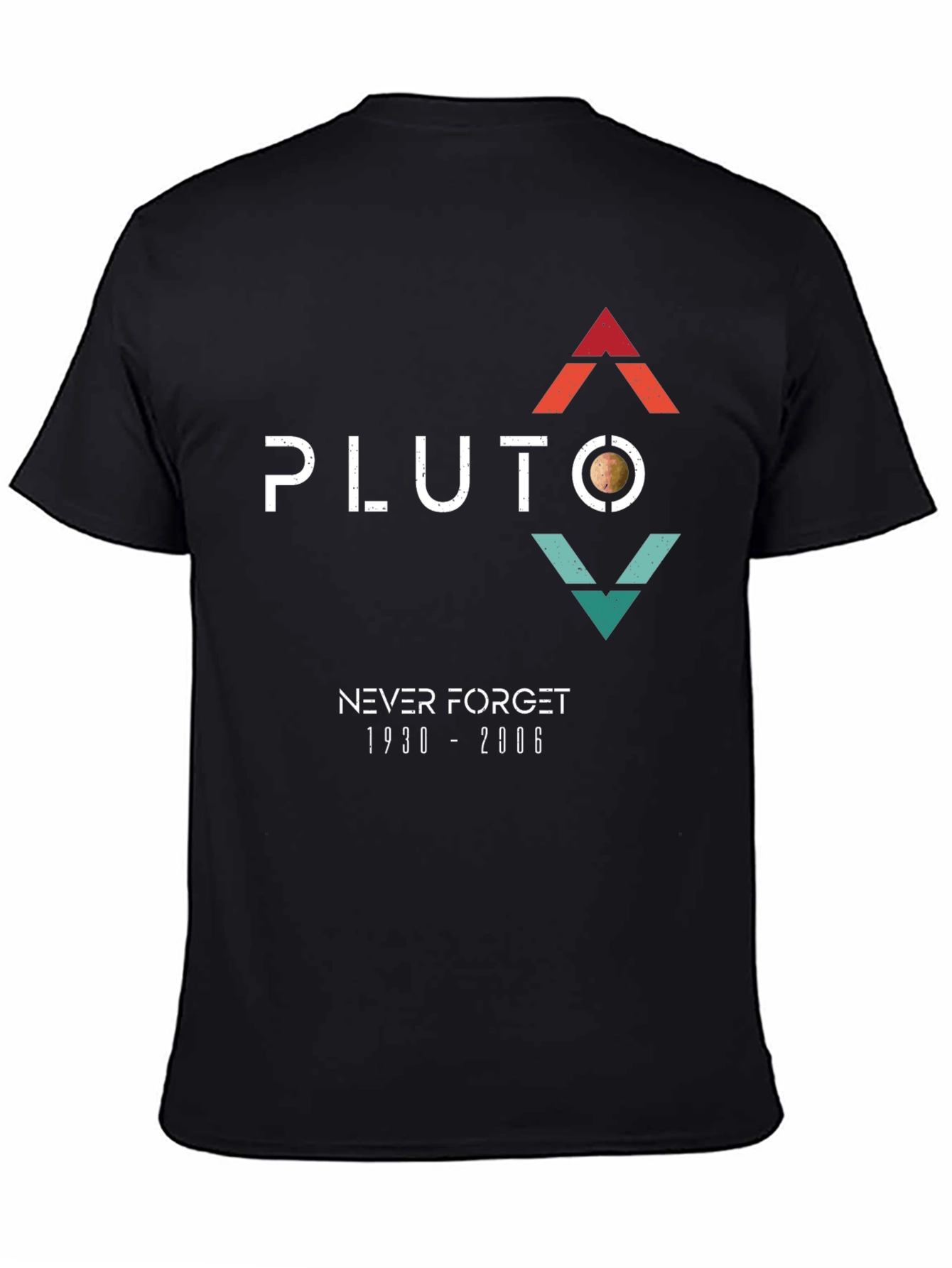 Pluto Never Forget T-Shirt - Unisex
