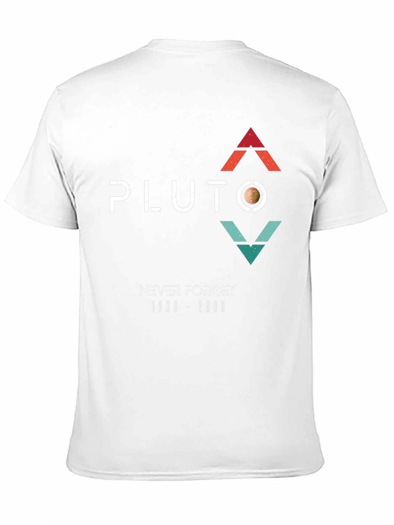 Pluto Never Forget T-Shirt - Unisex