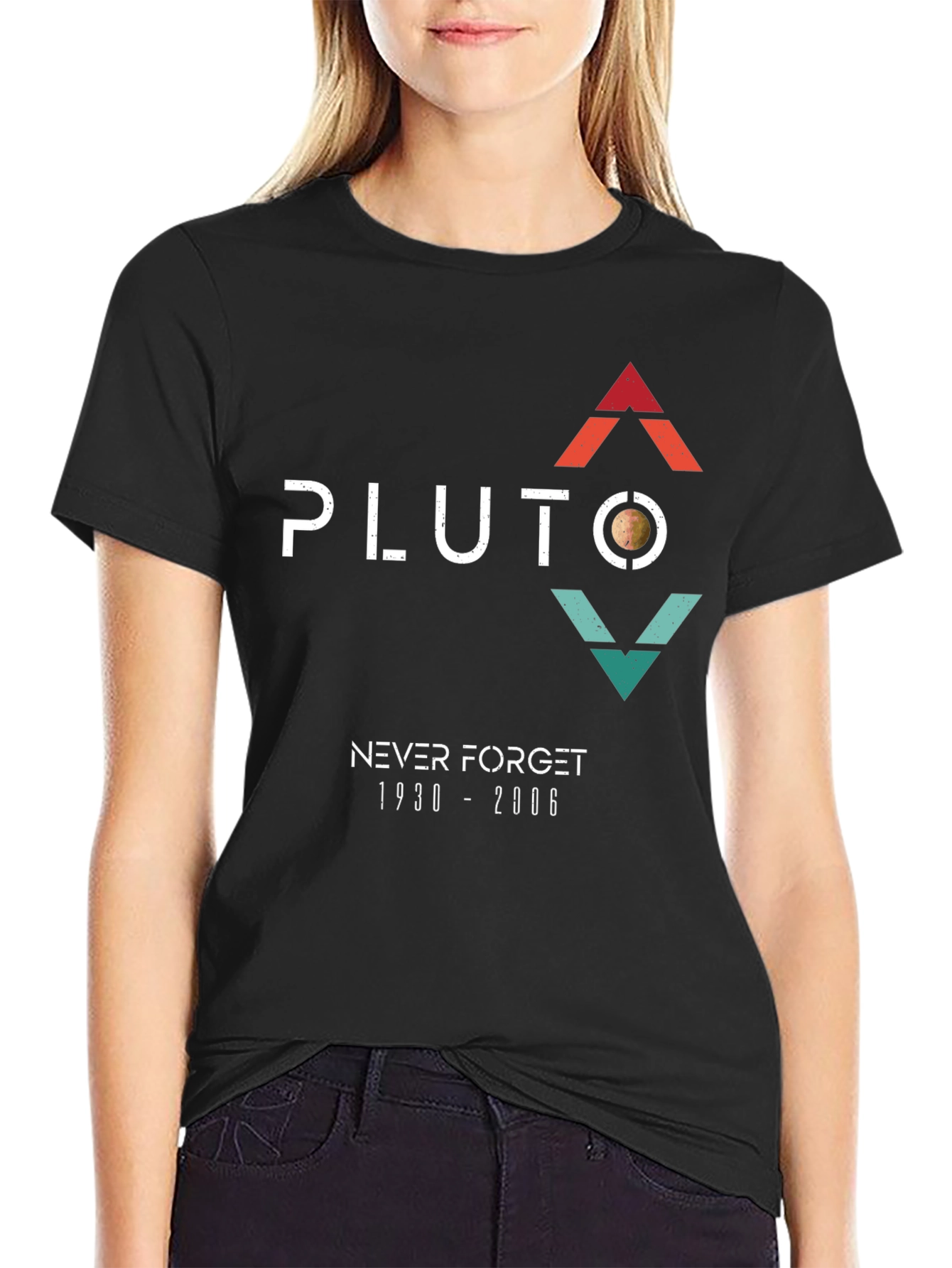 Pluto Never Forget T-Shirt - Unisex