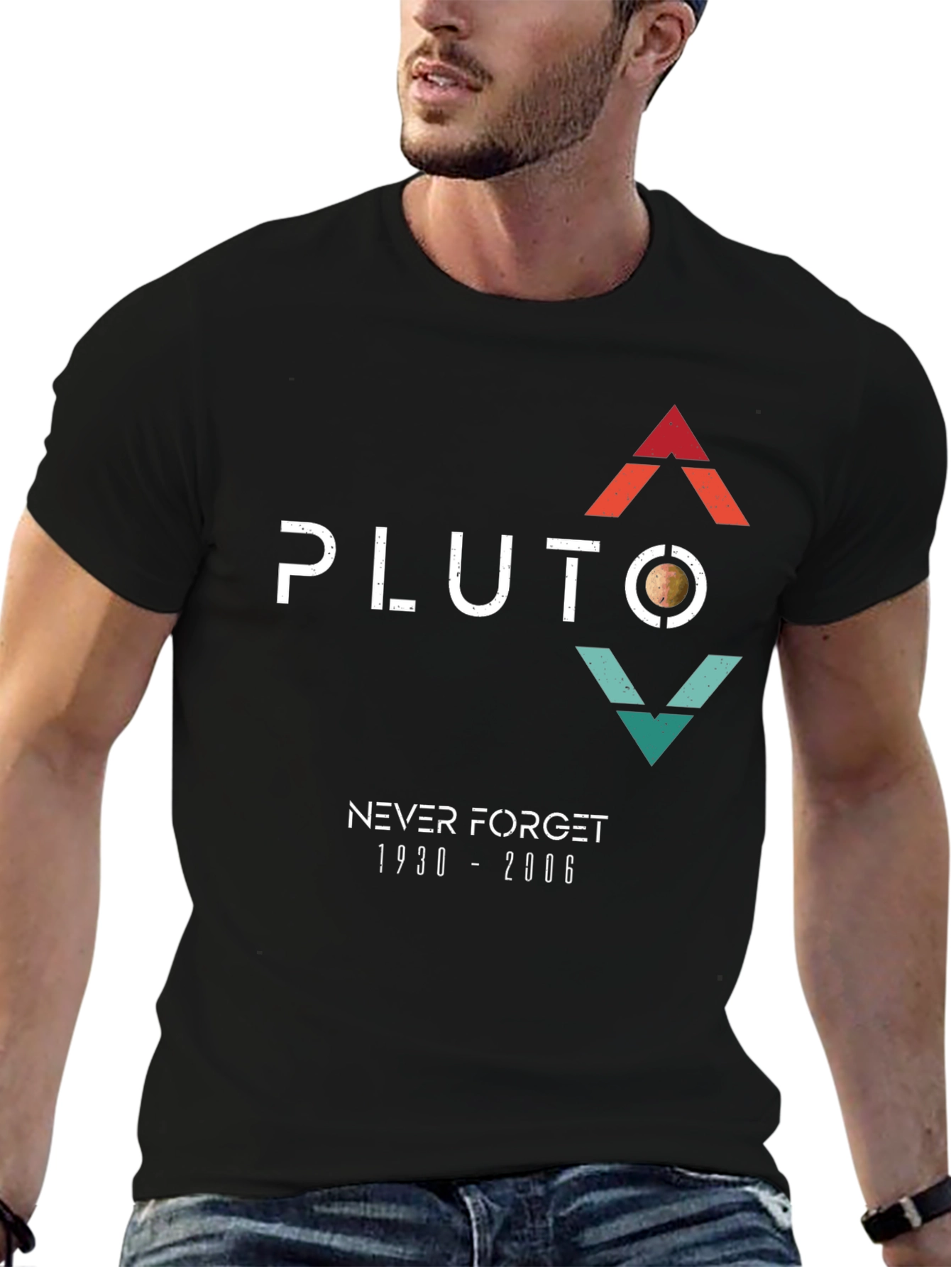 Pluto Never Forget T-Shirt - Unisex