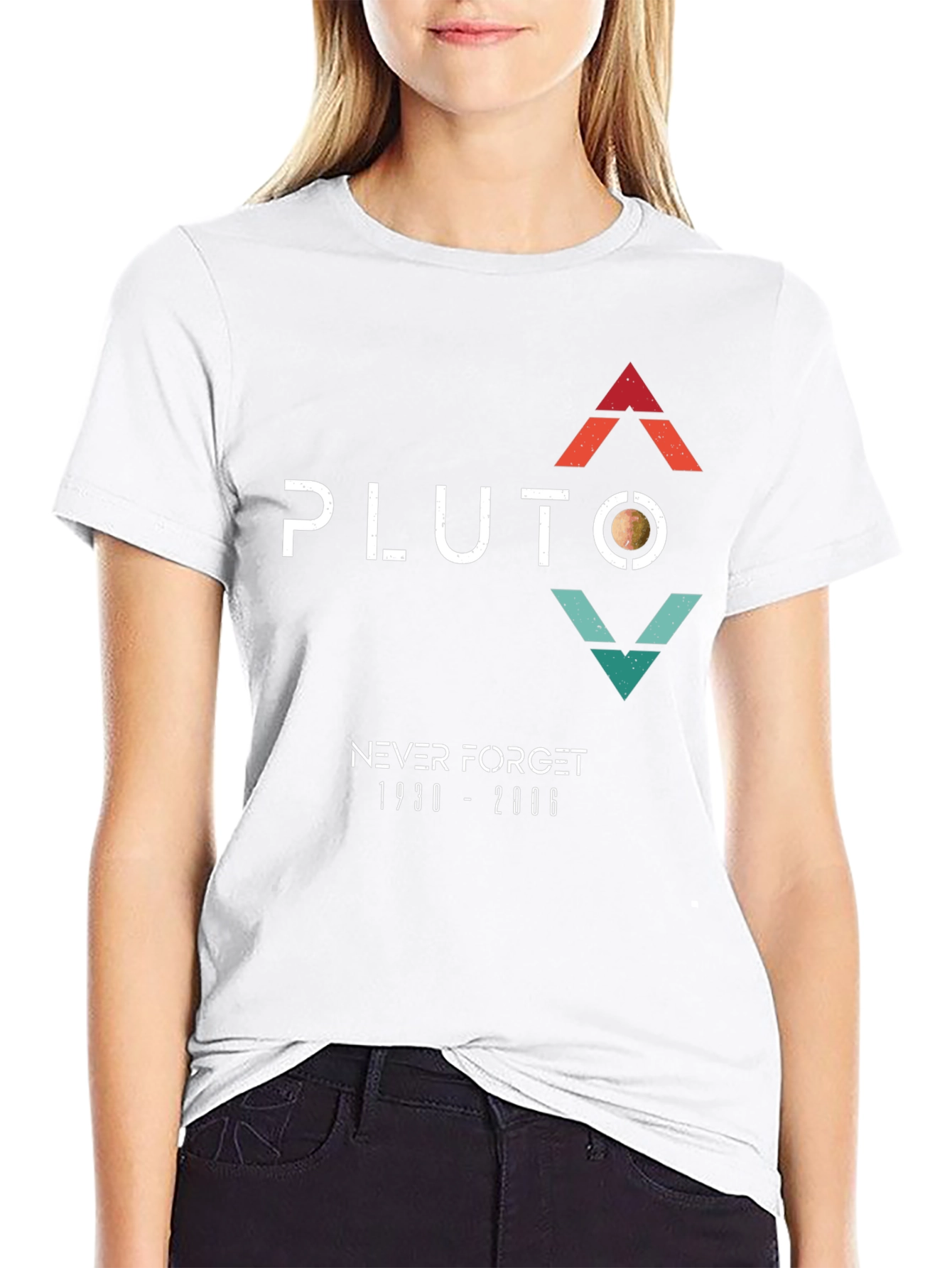 Pluto Never Forget T-Shirt - Unisex