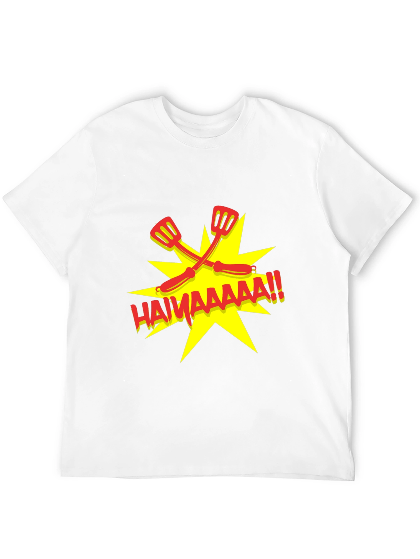 Funny BBQ Spatula T-Shirt - HAMAAAAA!!