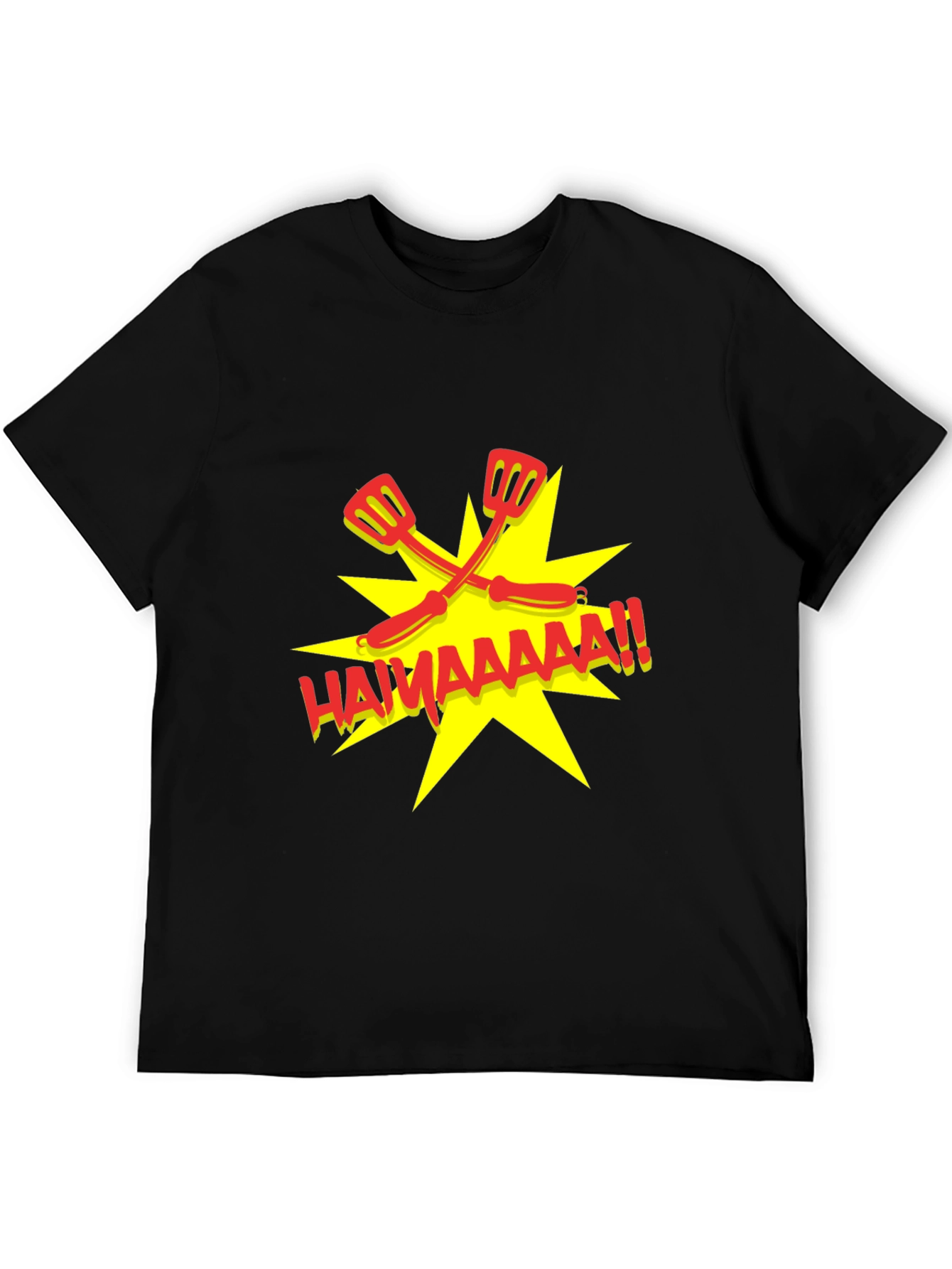 Funny BBQ Spatula T-Shirt - HAMAAAAA!!