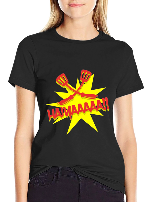 Funny BBQ Spatula T-Shirt - HAMAAAAA!!