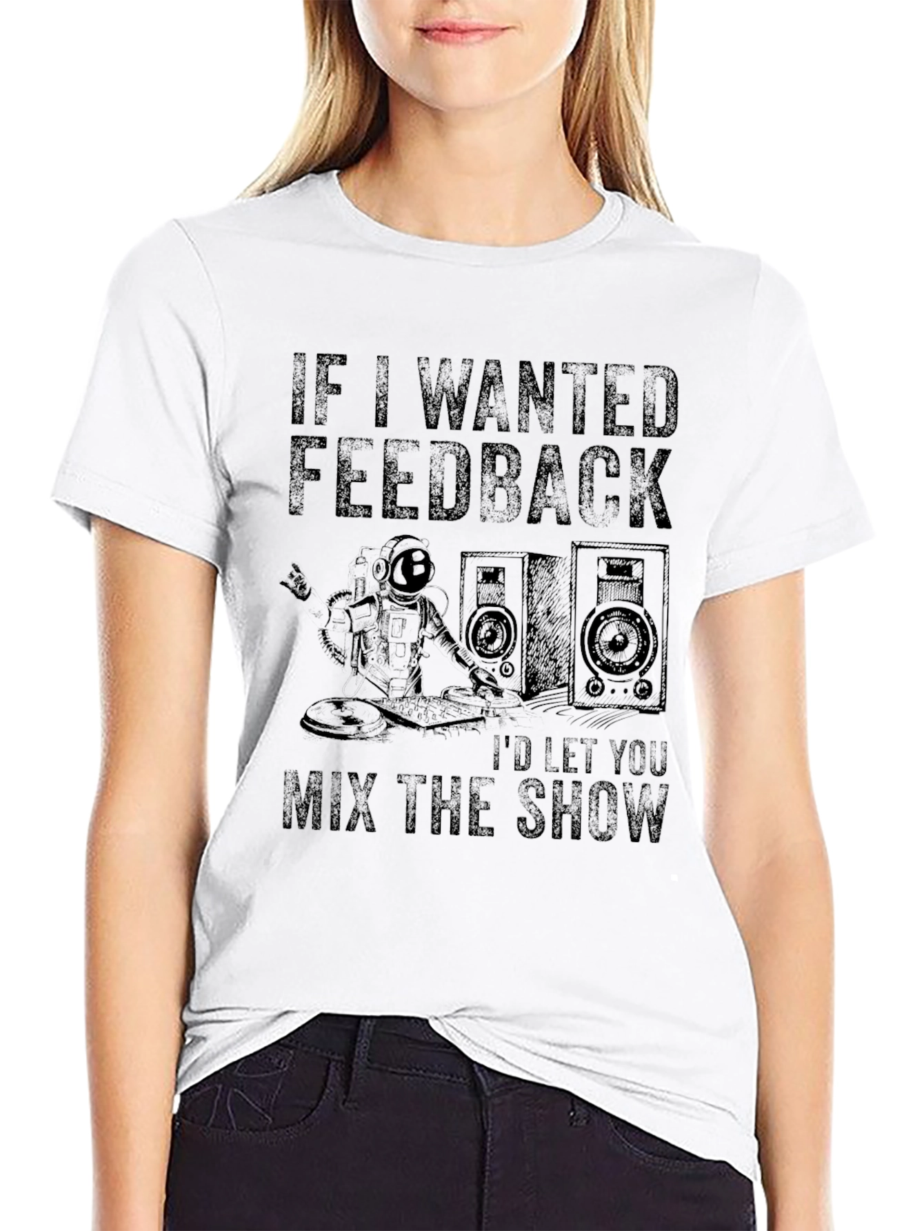 DJ Astronaut Graphic T-Shirt - Mix the Show